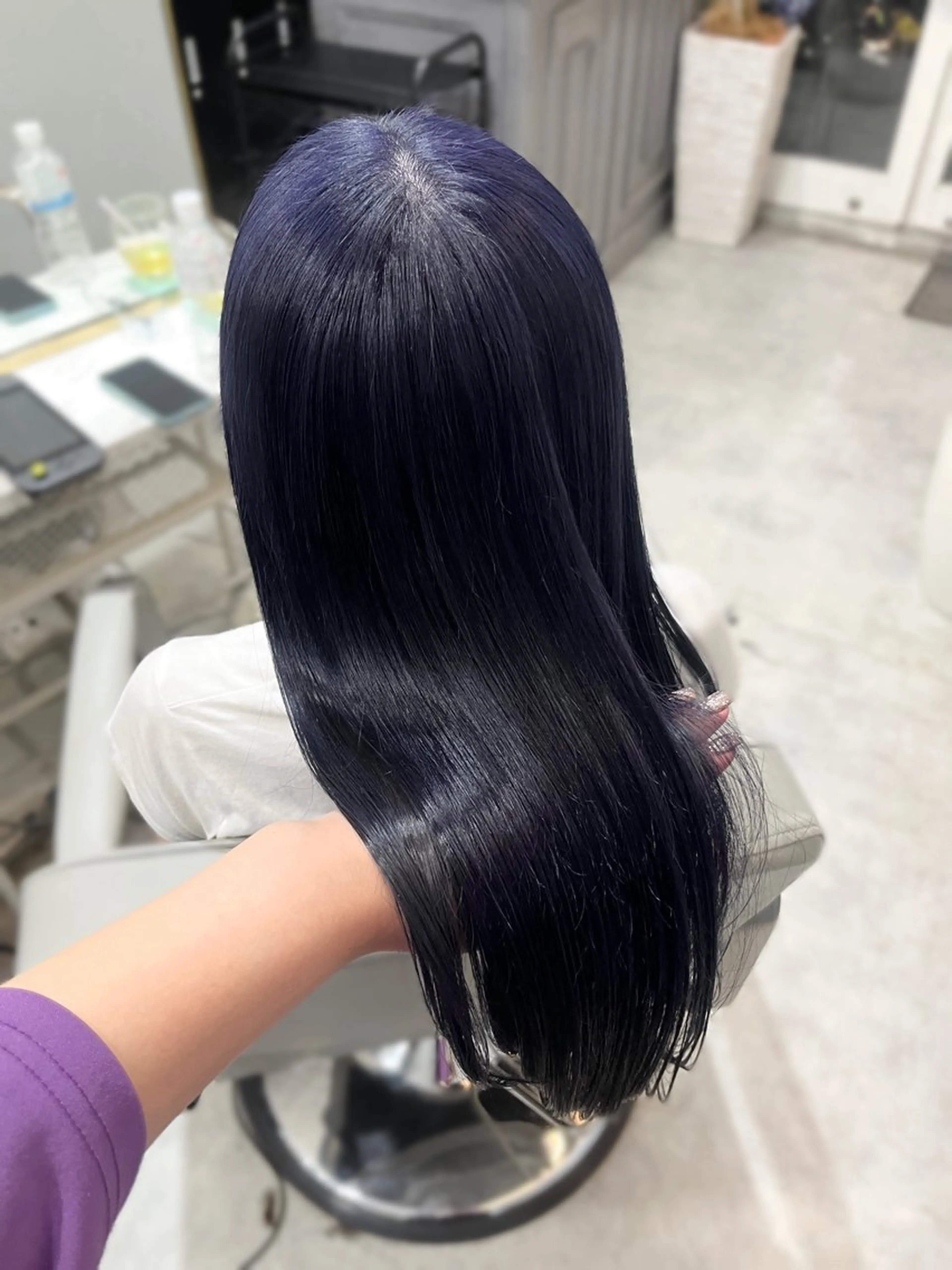 ロング カラー カット ヘアカラー トリートメント 🎀透明感ブリーチ カラー🎀ミズキのヘアスタイル