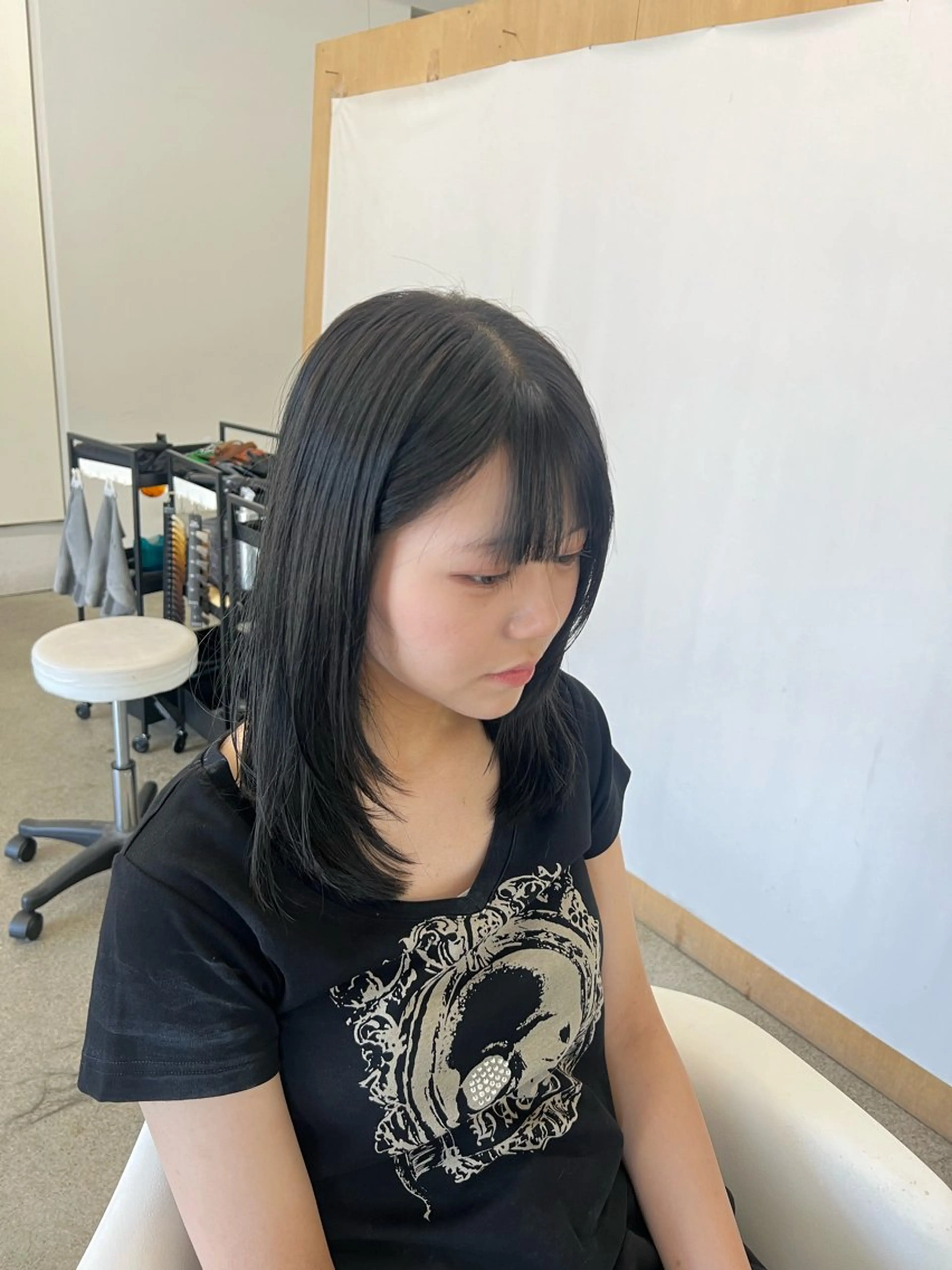 セミロング カラー カット ヘアカラー トリートメント build所属・秋山 花音のヘアスタイル