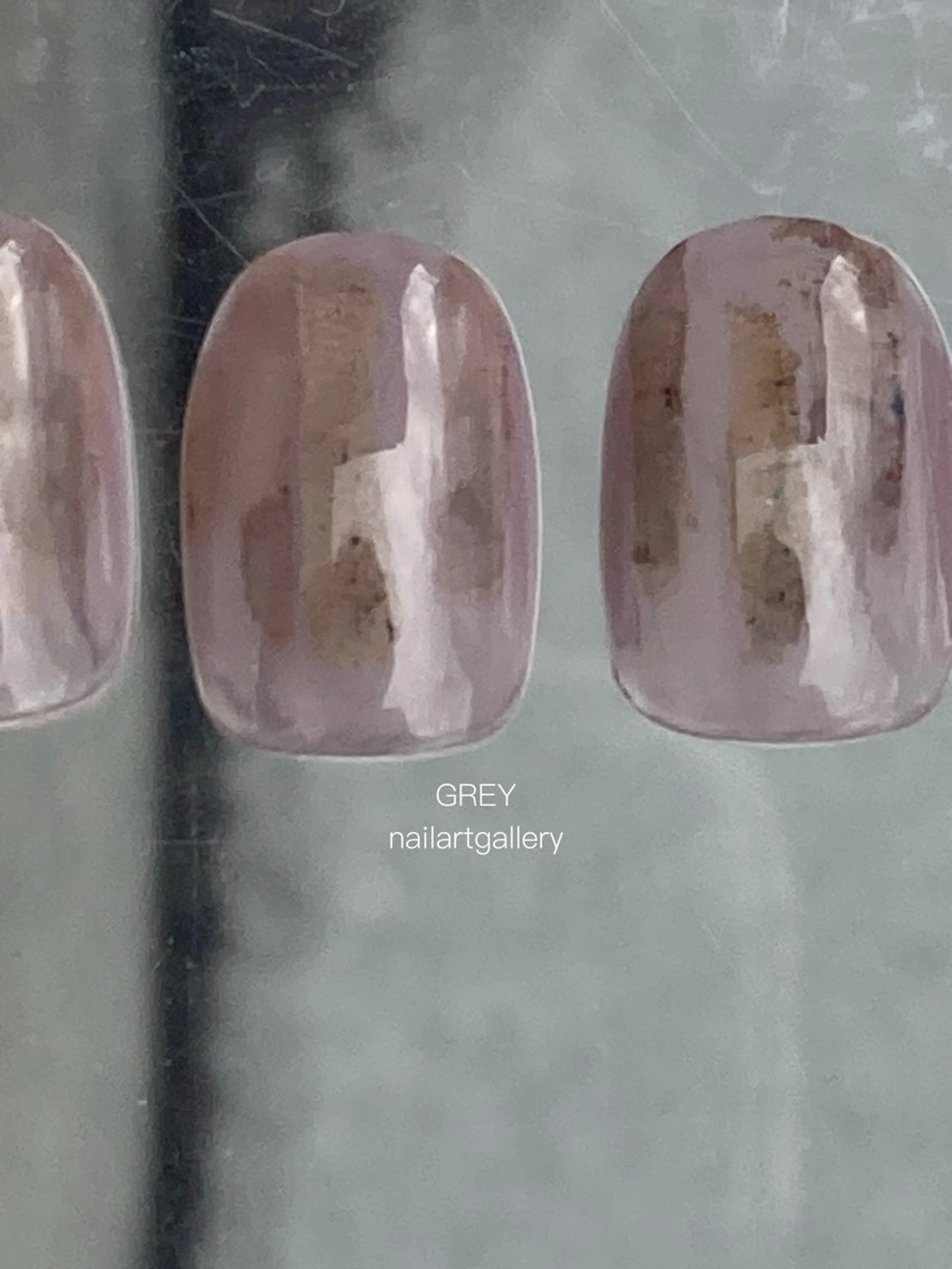 ネイル アートネイル 【GREY】 TAIRAのネイルデザイン