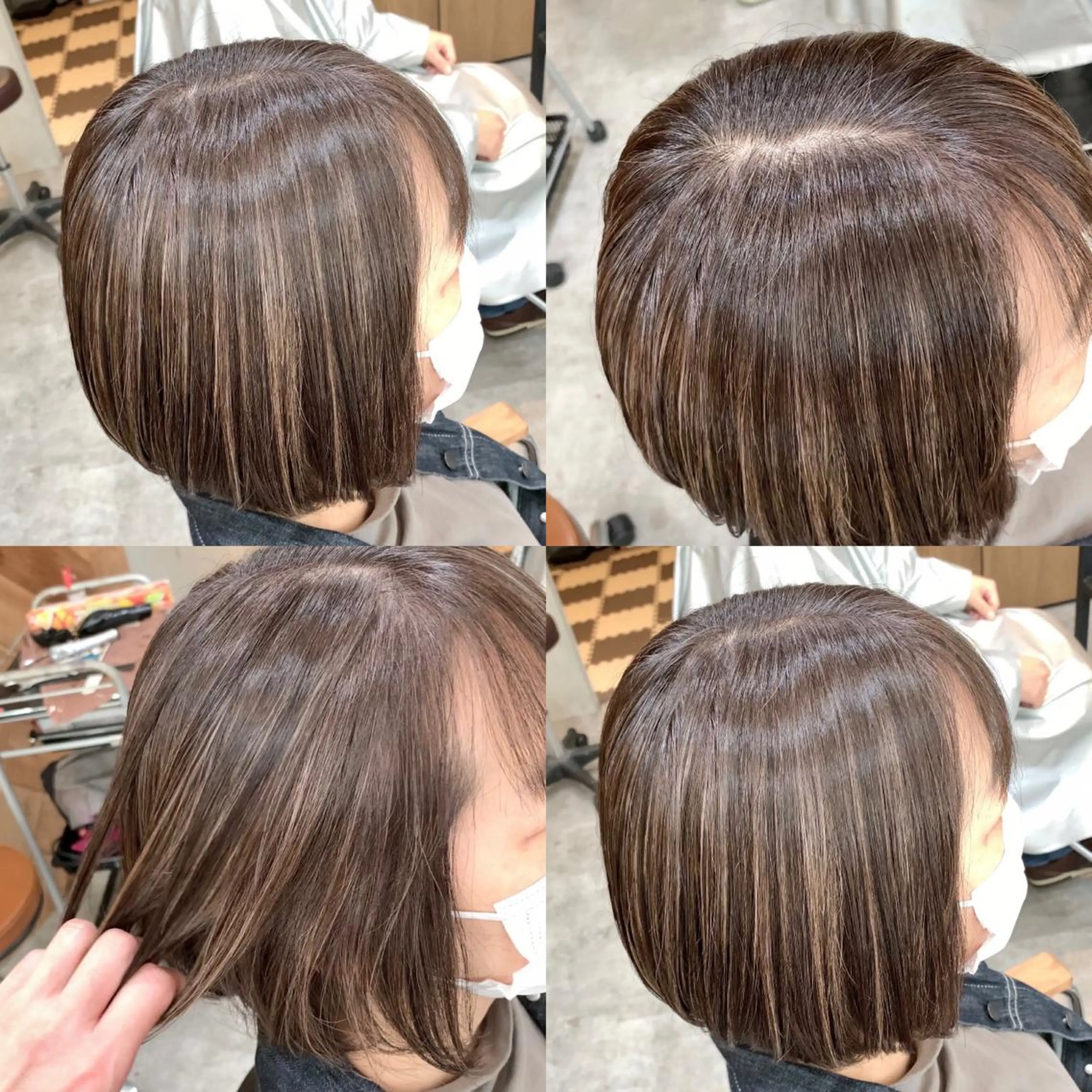 ショート カラー カット ヘアカラー トリートメント lafith hair leco所属・西金 徹のヘアスタイル