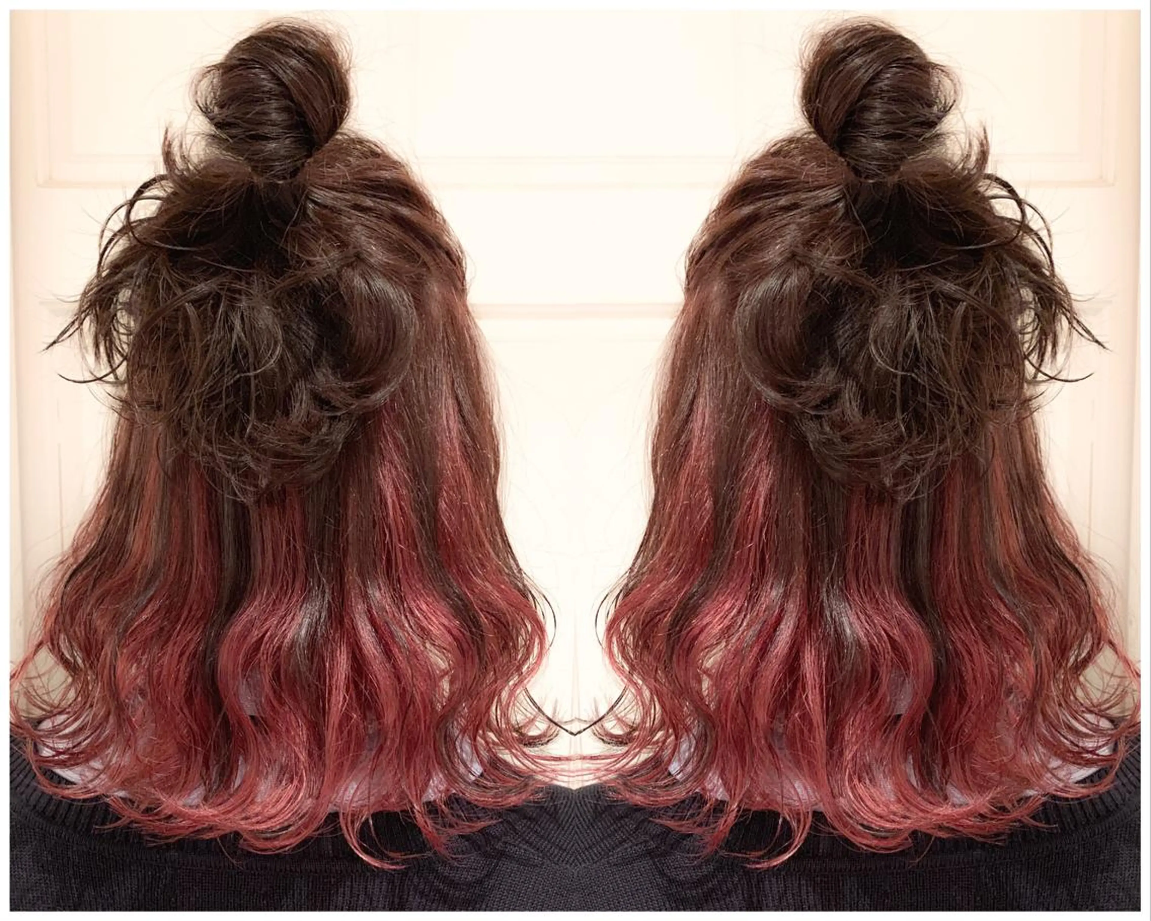 セミロング カラー HAIR WORKS HELM所属・ショート✨ボブ✨代表 新田見美仁のヘアスタイル