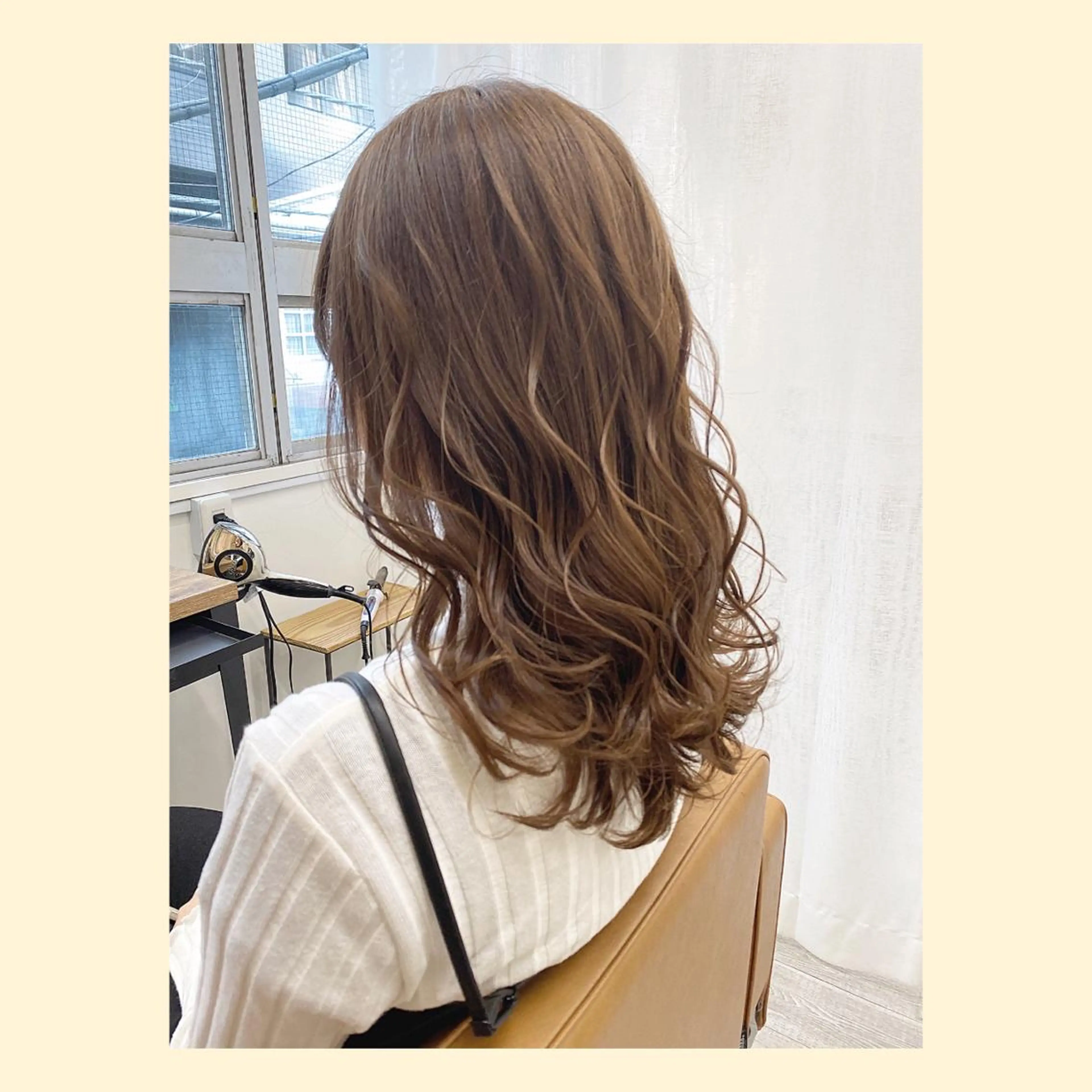 セミロング カラー ショートボブ バレイヤージュ ブリーチ ケアブリーチ ダブルカラー 🌈ショート特化 中村崇宏🌈のヘアスタイル