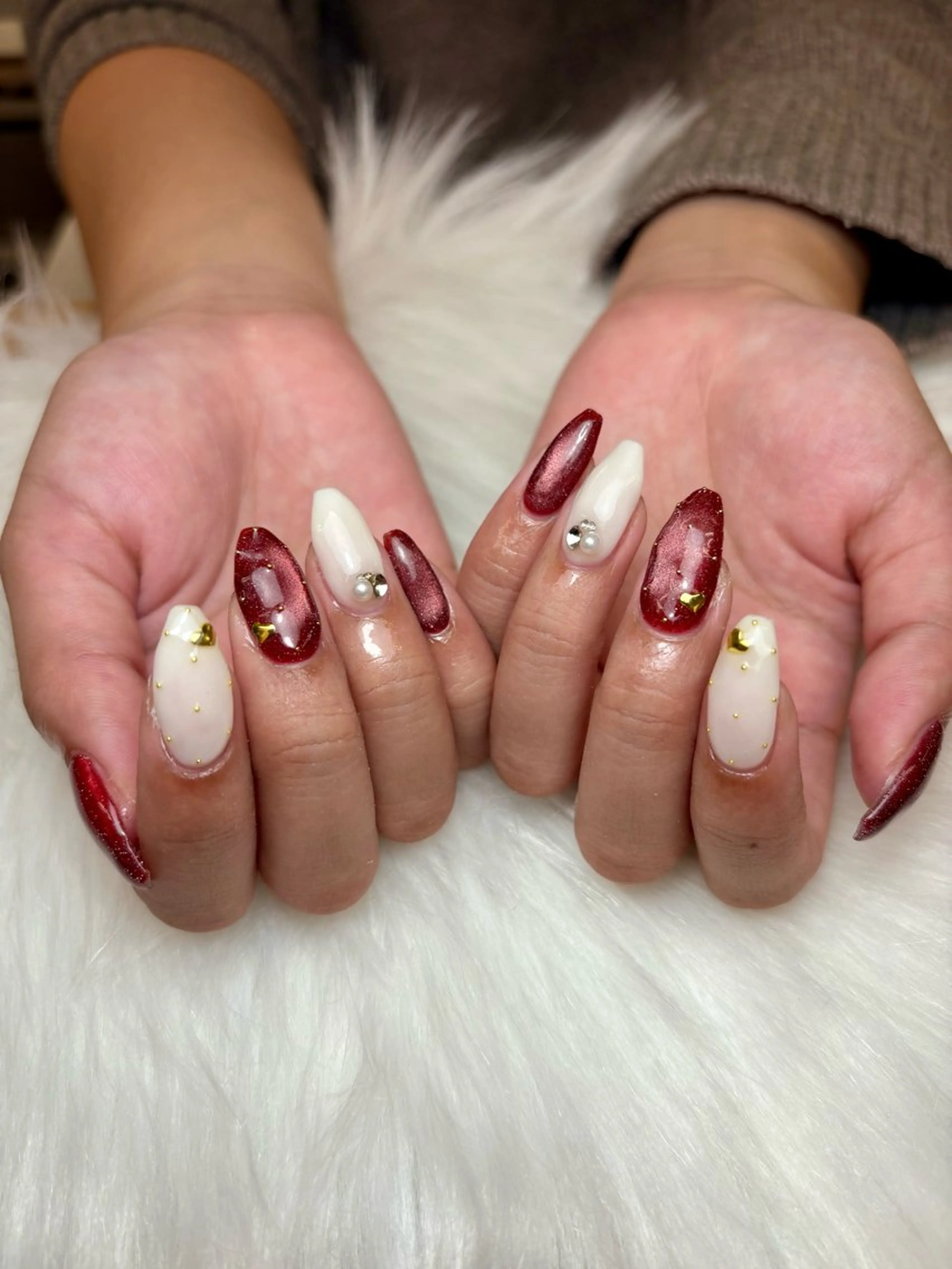 ネイル ハンドネイル VIVA NAIL所属・自爪を傷つけない フィルイン3500円のネイルデザイン