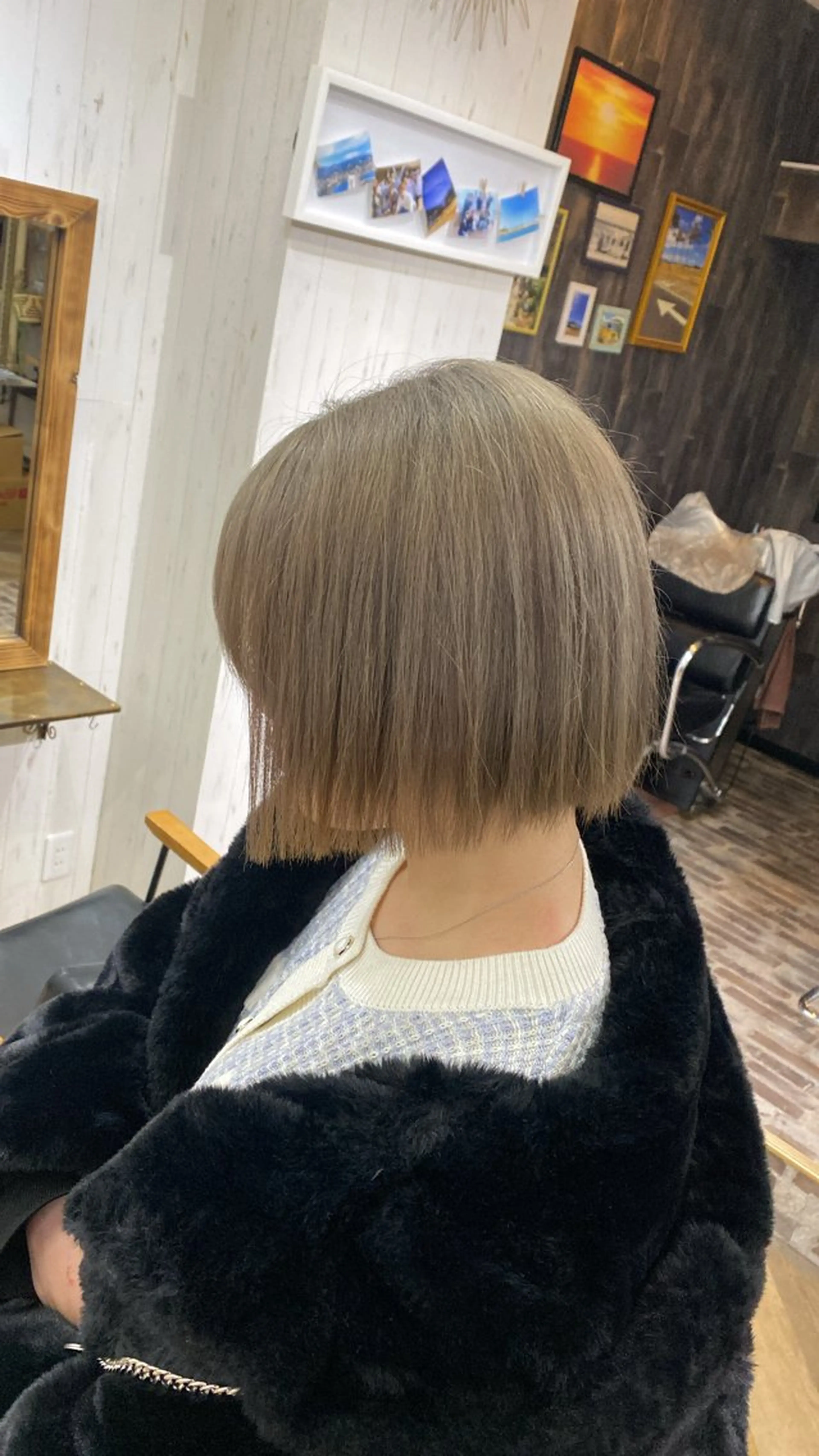 カット+デザインカラーの写真