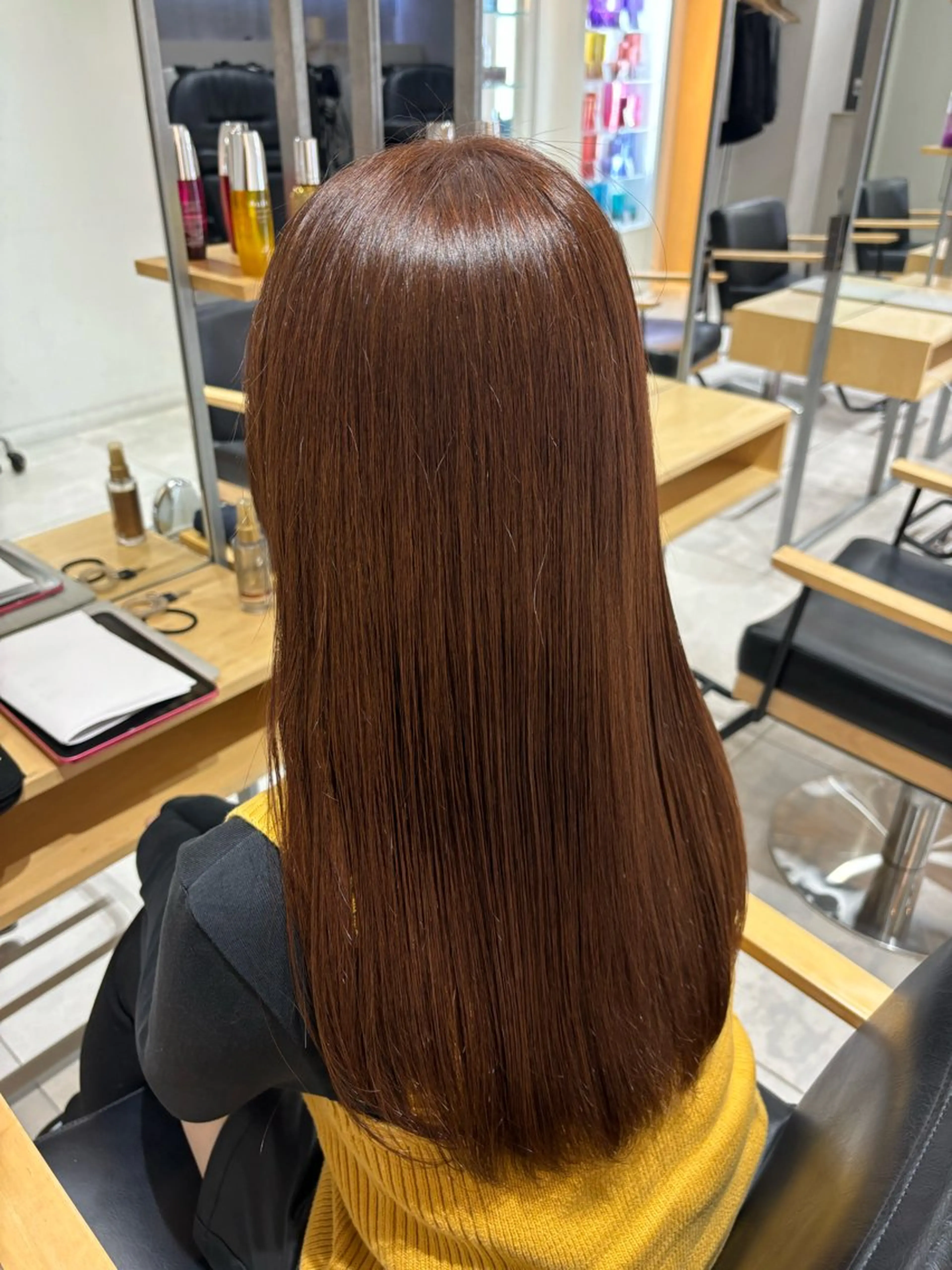 ロング ヘアカラー ベージュ/グレージュ 🧸あやか/表参道のヘアスタイル