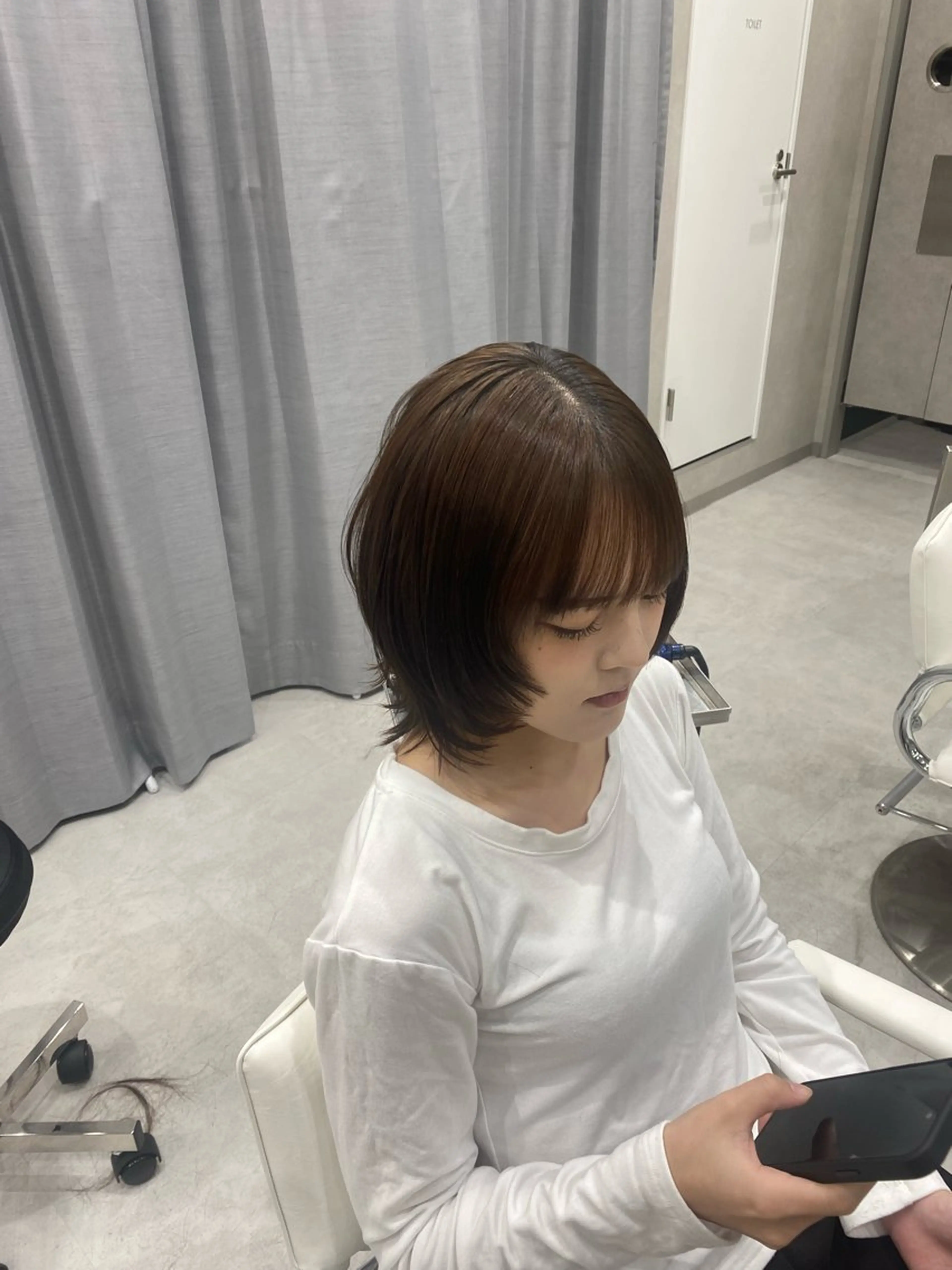 ミディアム 髪質改善/美髪矯正 🫧山本勇輝🫧のヘアスタイル