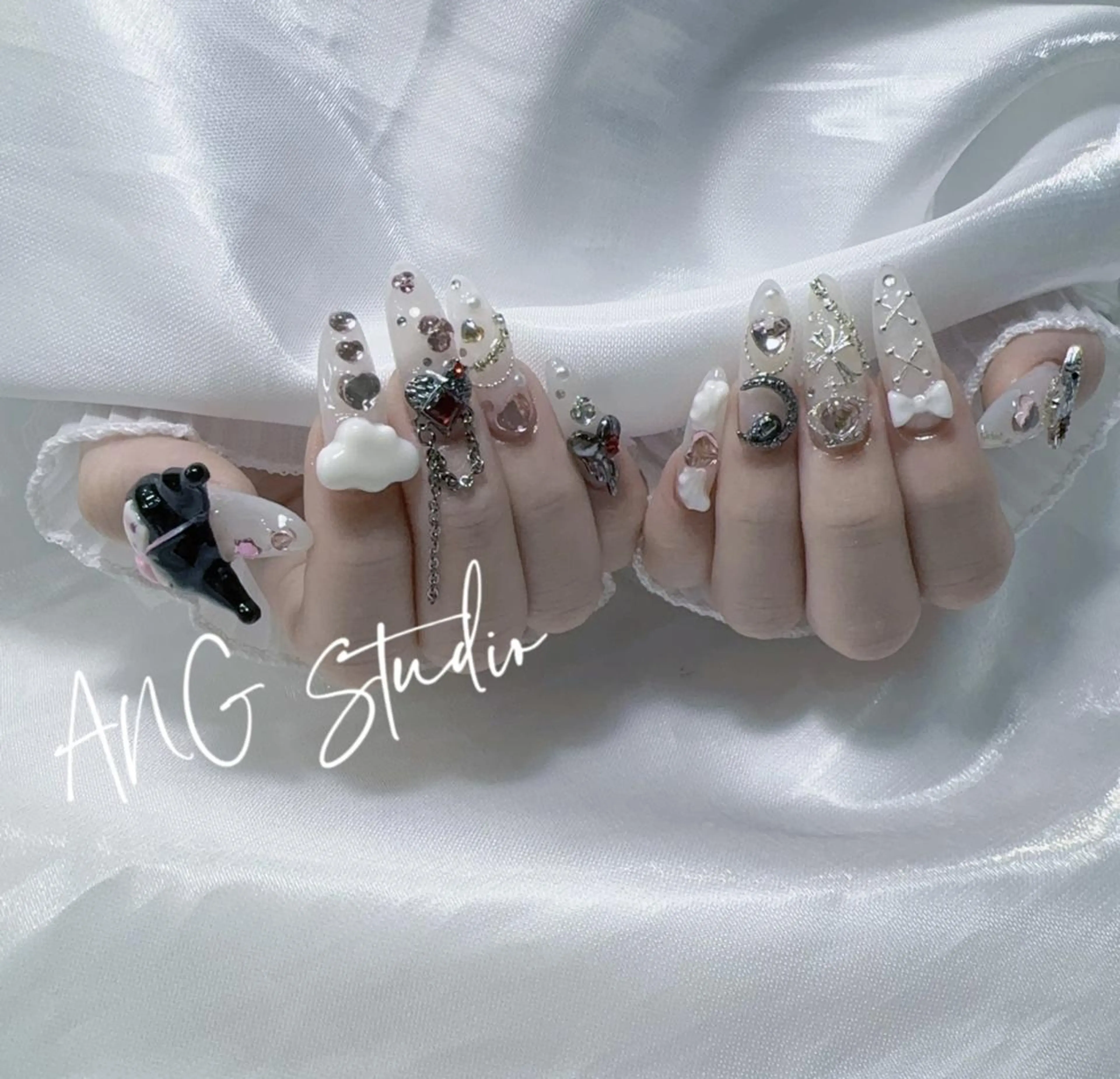 ネイル ANG アクリル スカルプ専門🌸のネイルデザイン