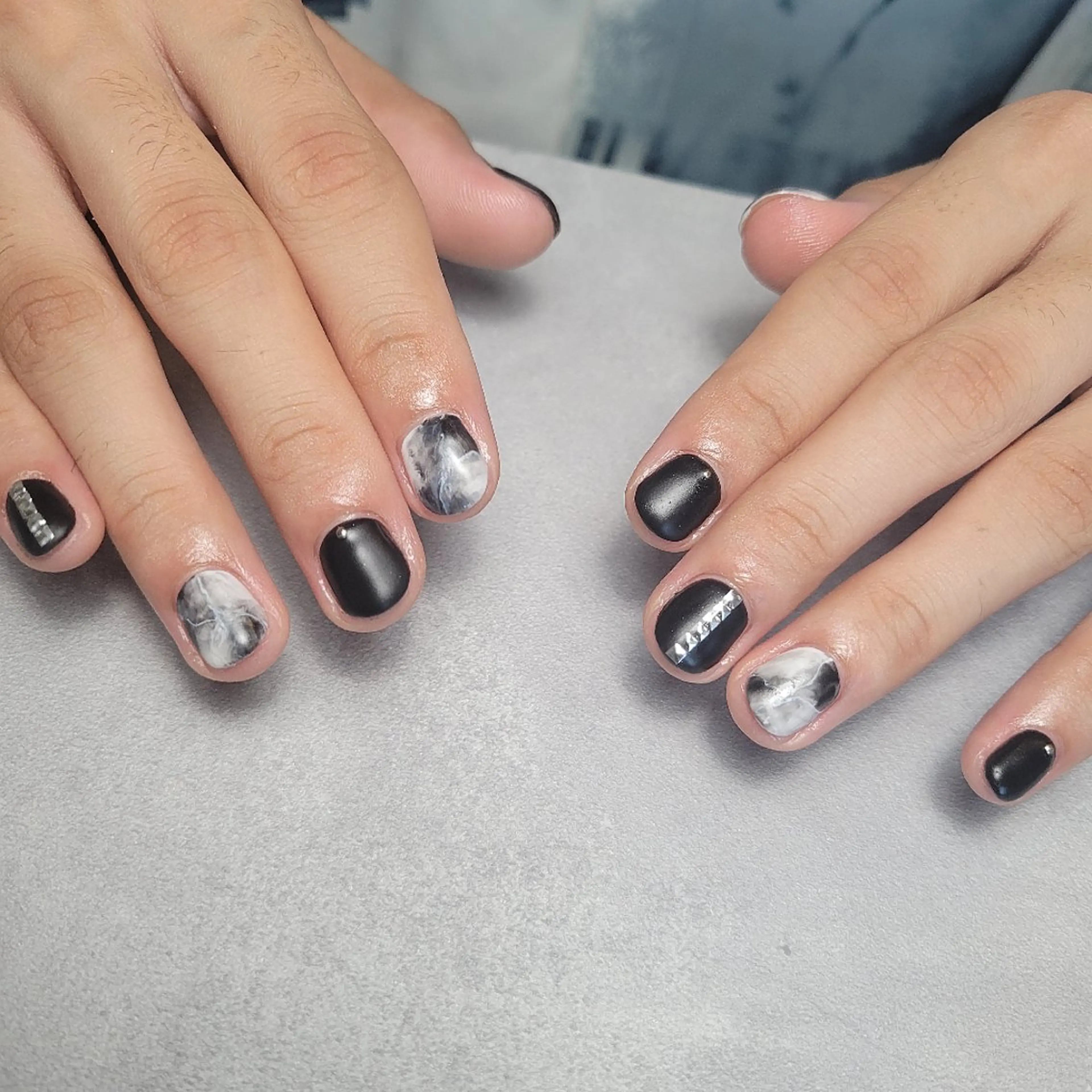 ネイル メンズネイル MU5-nail 金山ネイルサロンのネイルデザイン