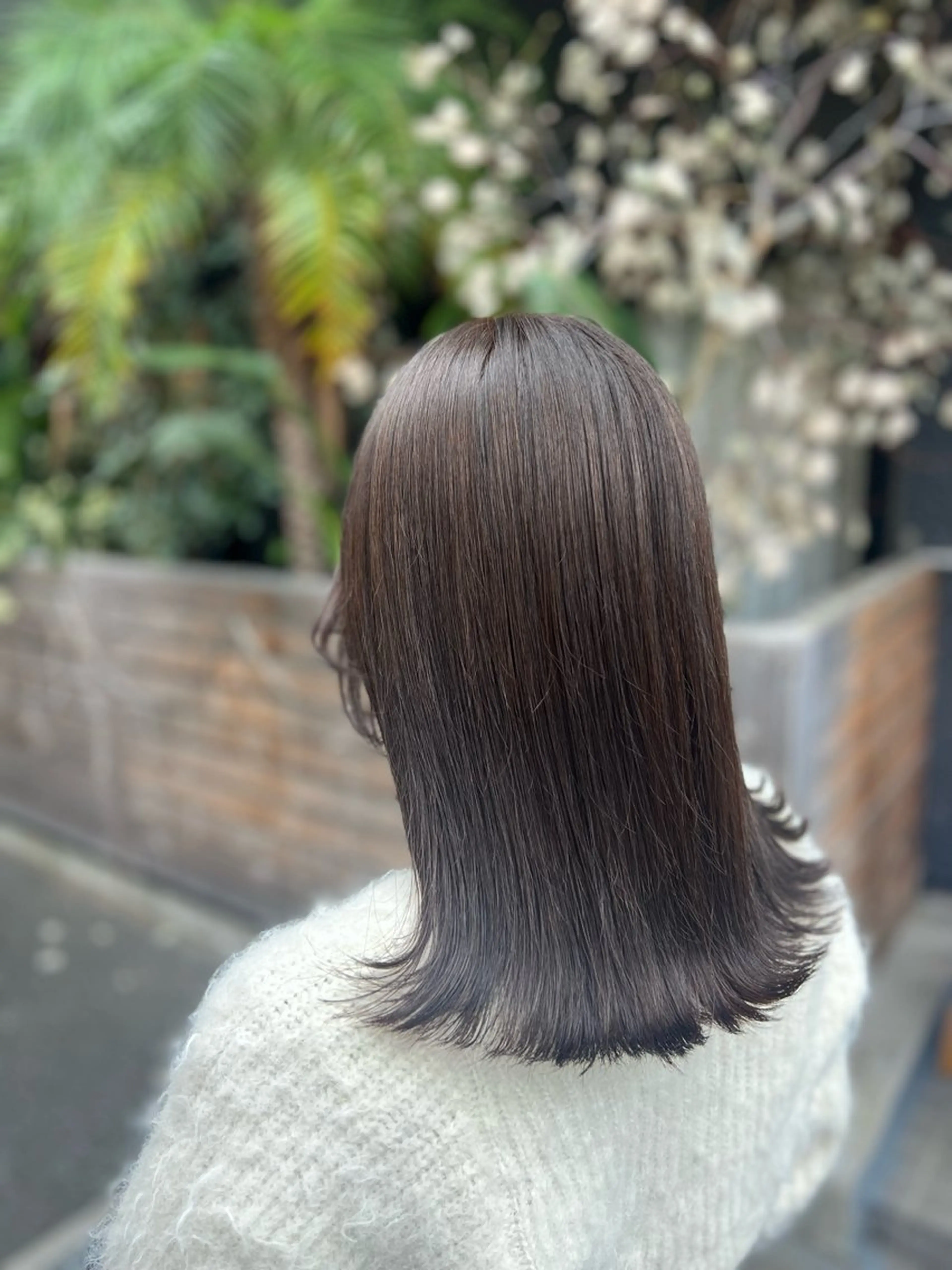 ミディアム 外ハネヘア diar湘南台所属・スガワラ　メグミ/ 湘南台/カットモデルのヘアスタイル