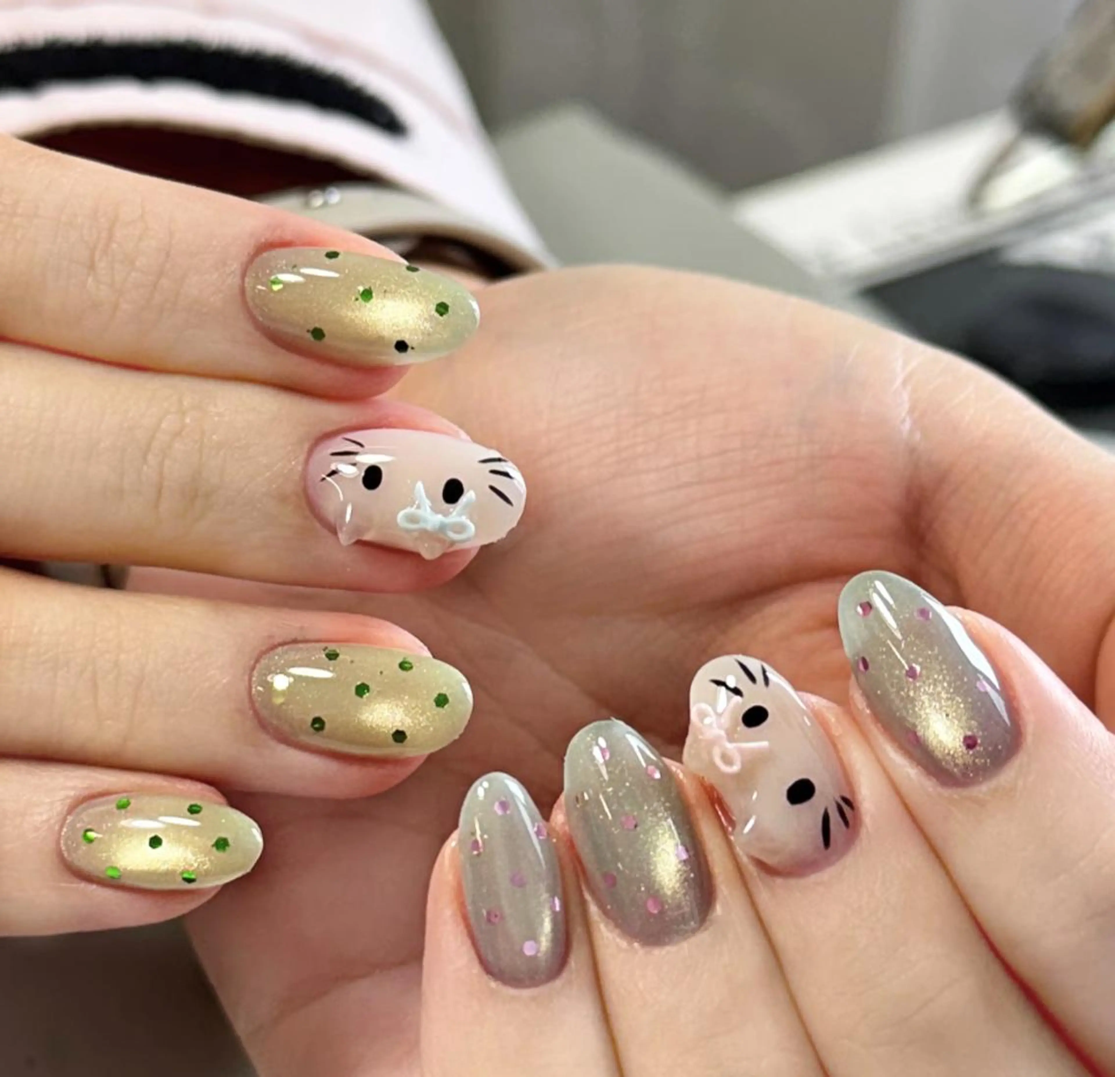 ネイル ハンドネイル 🎀 UU_nailのネイルデザイン