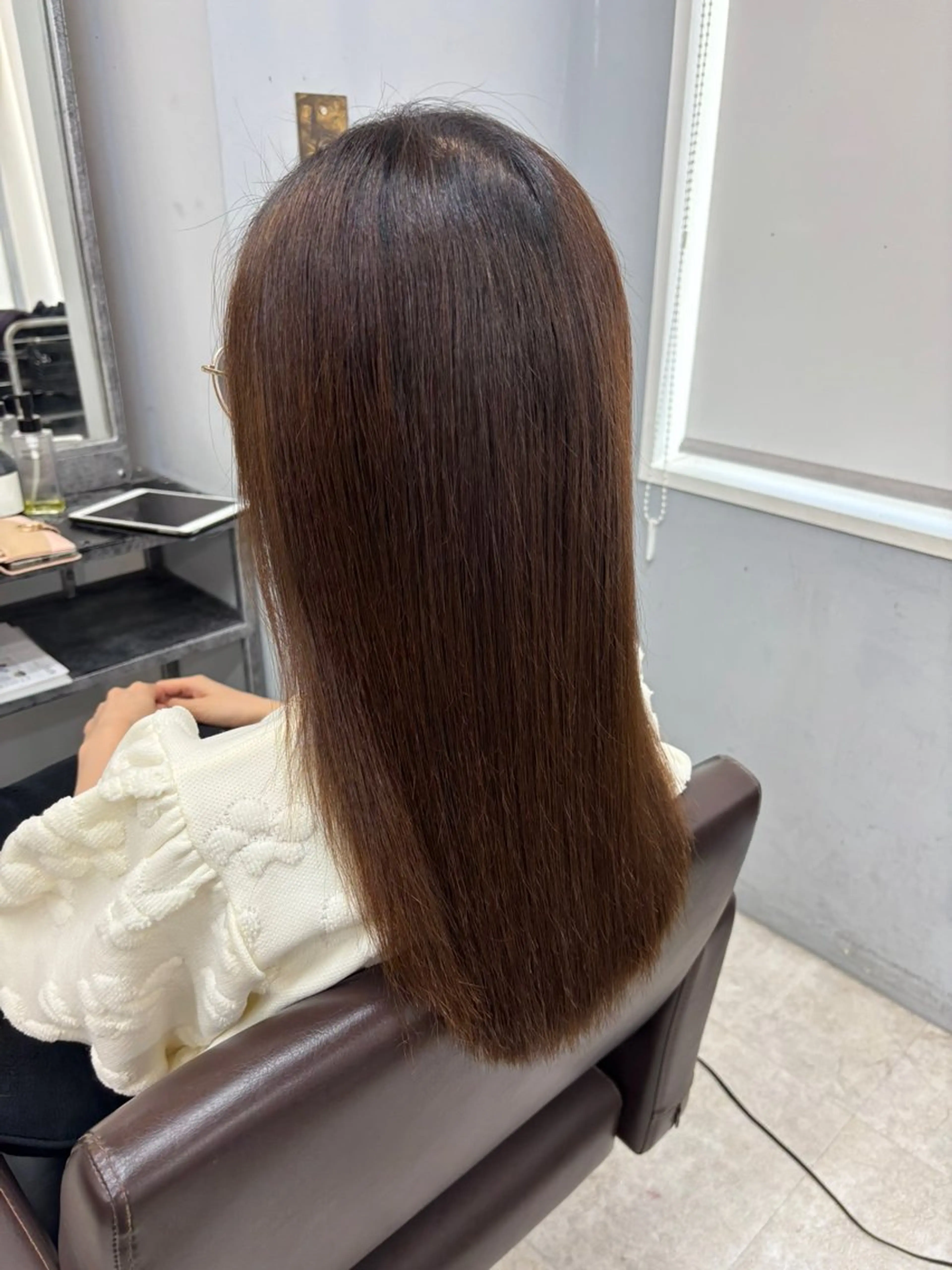 カット＋[地毛より柔らかい]縮毛矯正＋[美艶髪]6ステップトリートメントの写真