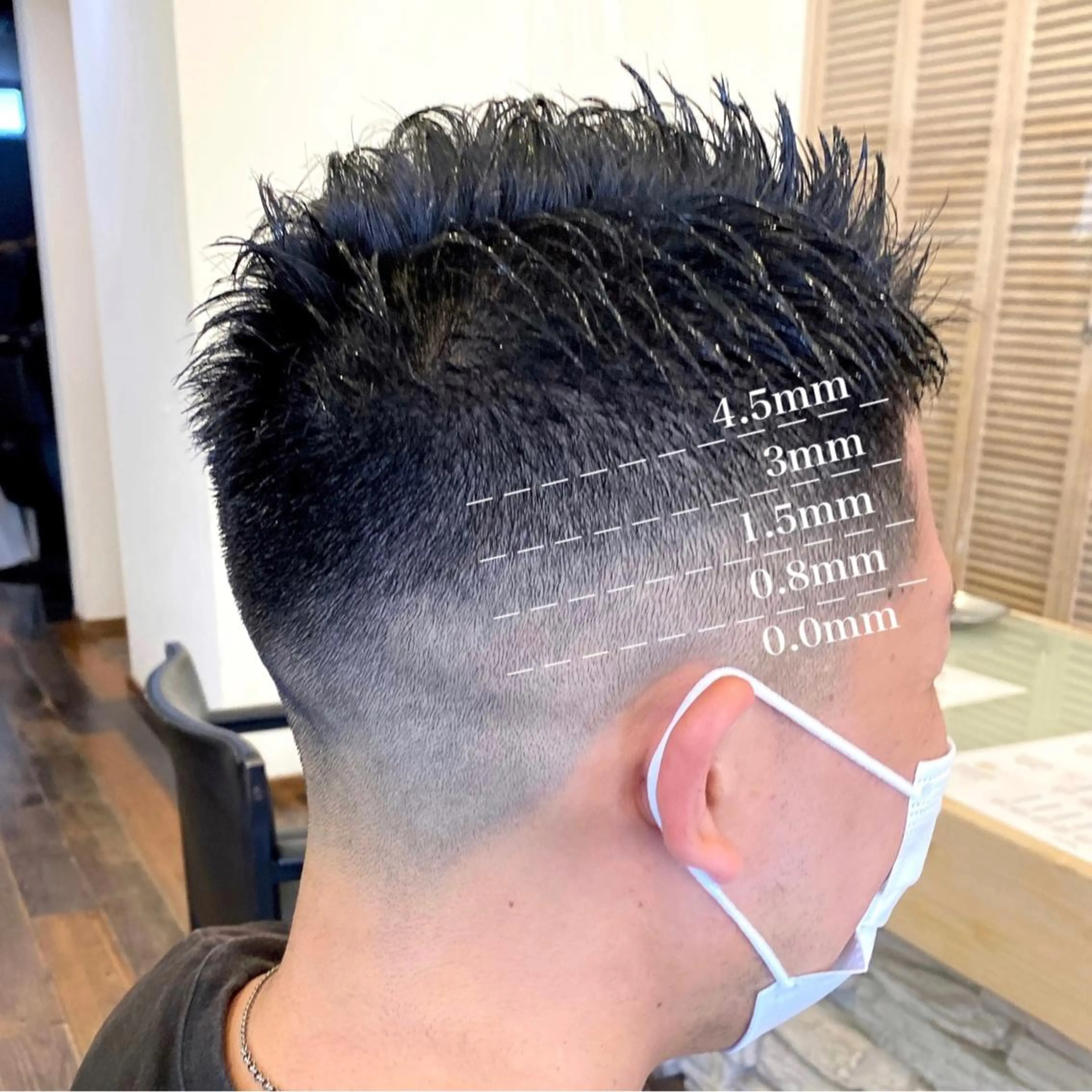 メンズ フェードカット coeur所属・中川 茜里のヘアスタイル