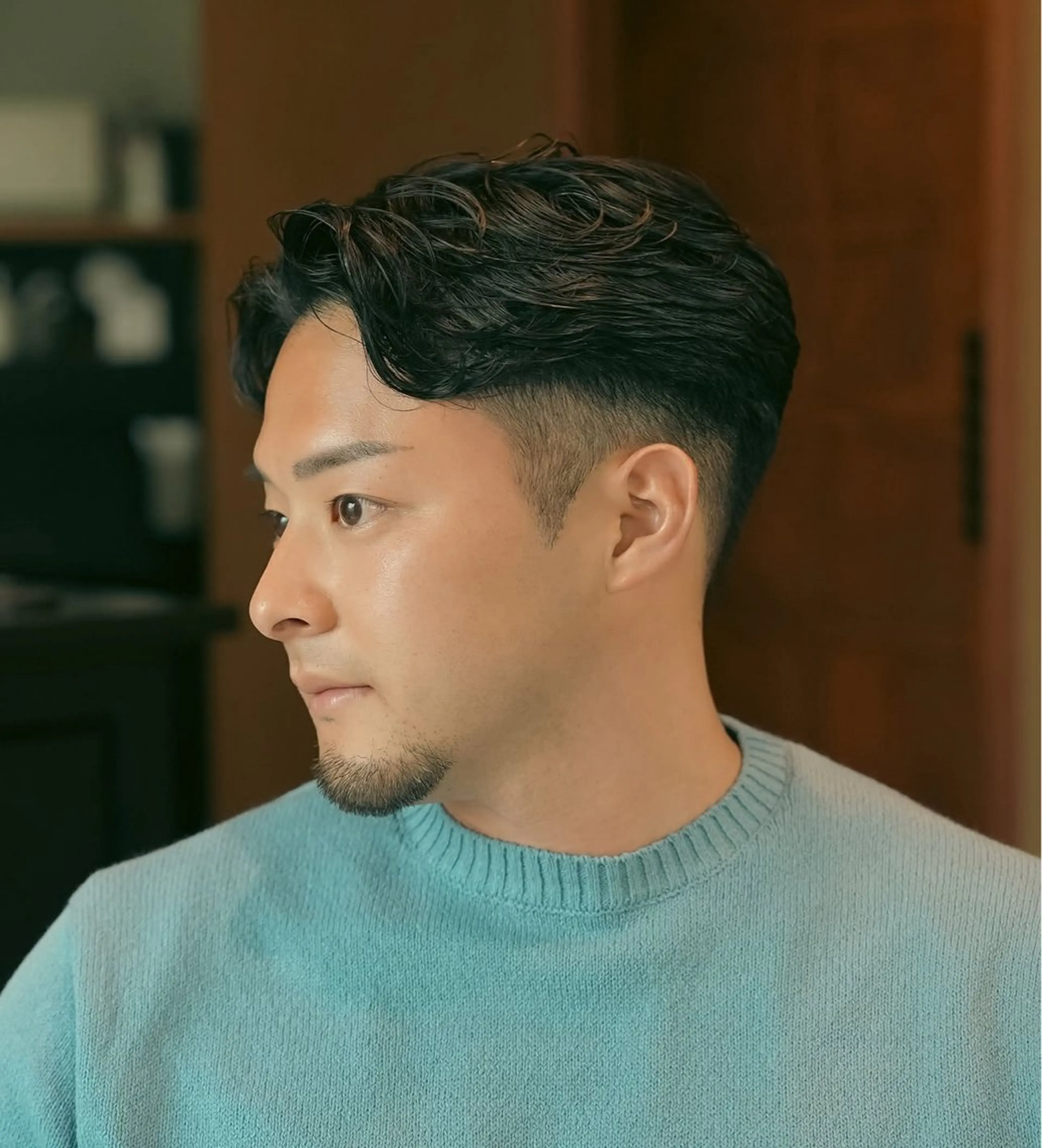 ショート メンズ メンズカット✂️ パーマ🌀　サトエリのヘアスタイル