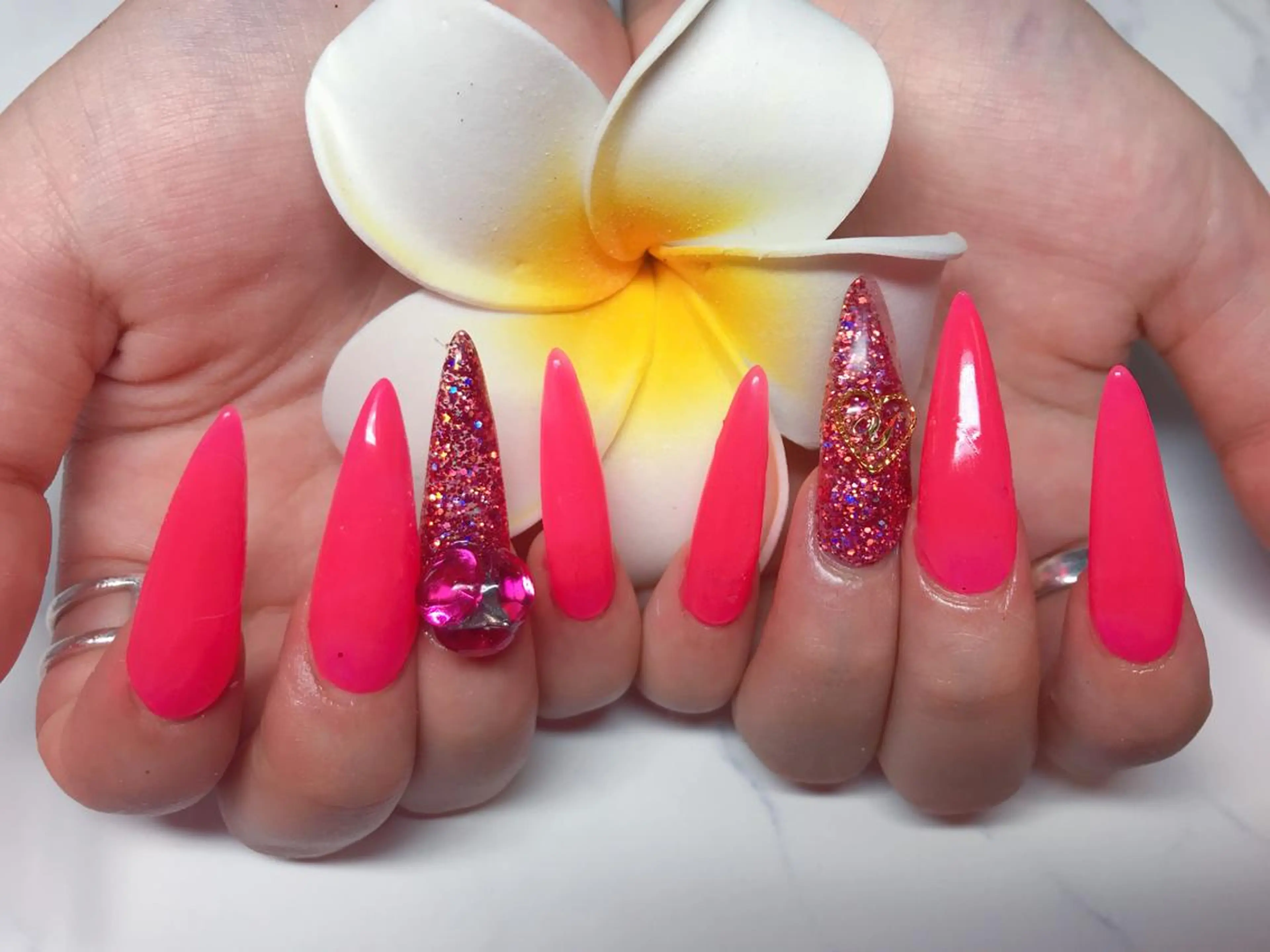 ネイル ピンク ハンドネイル Nail Salon macherieのネイルデザイン