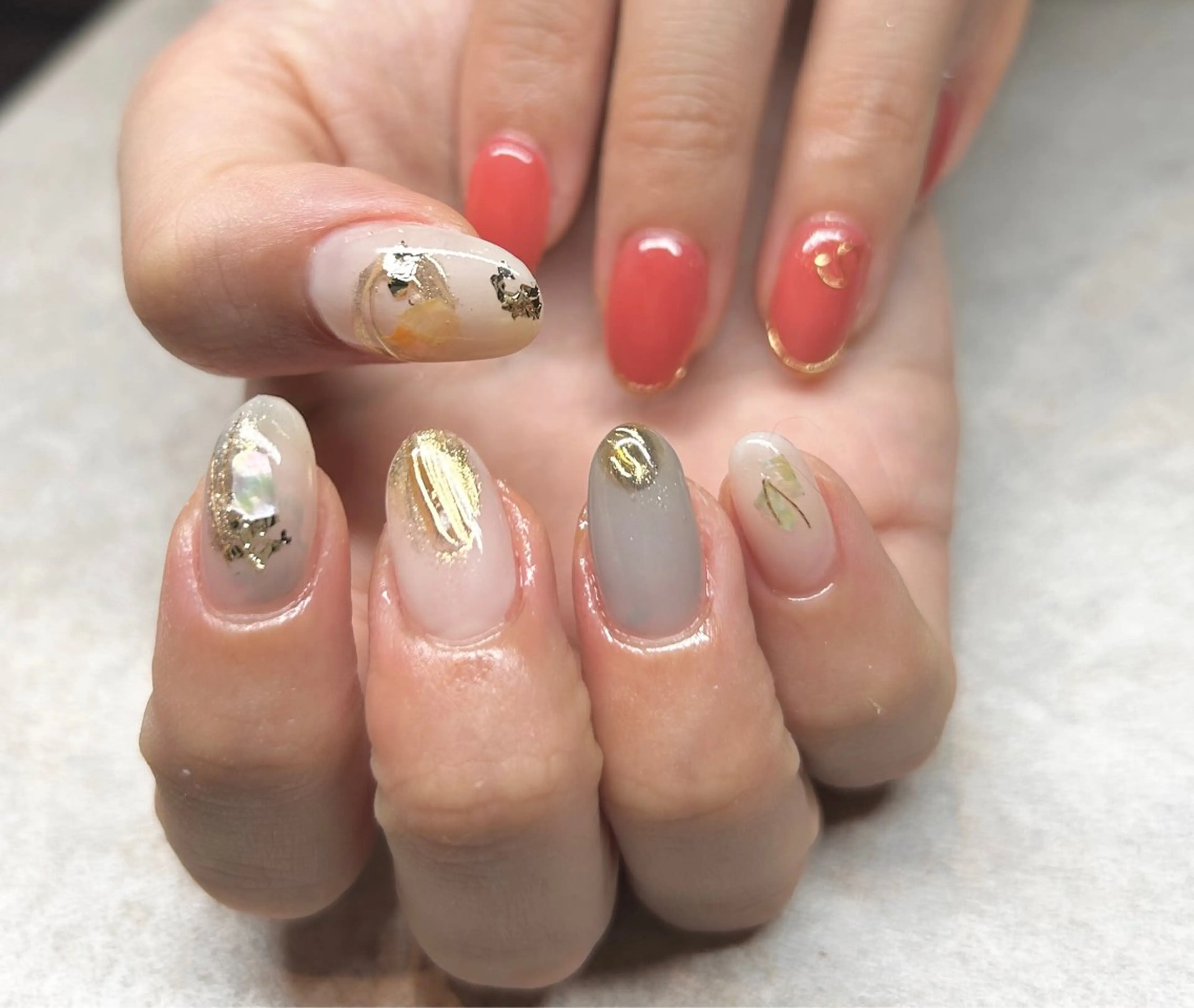 ネイル 春ネイル ハンドネイル N.style所属・Ｎ. styleのネイルデザイン