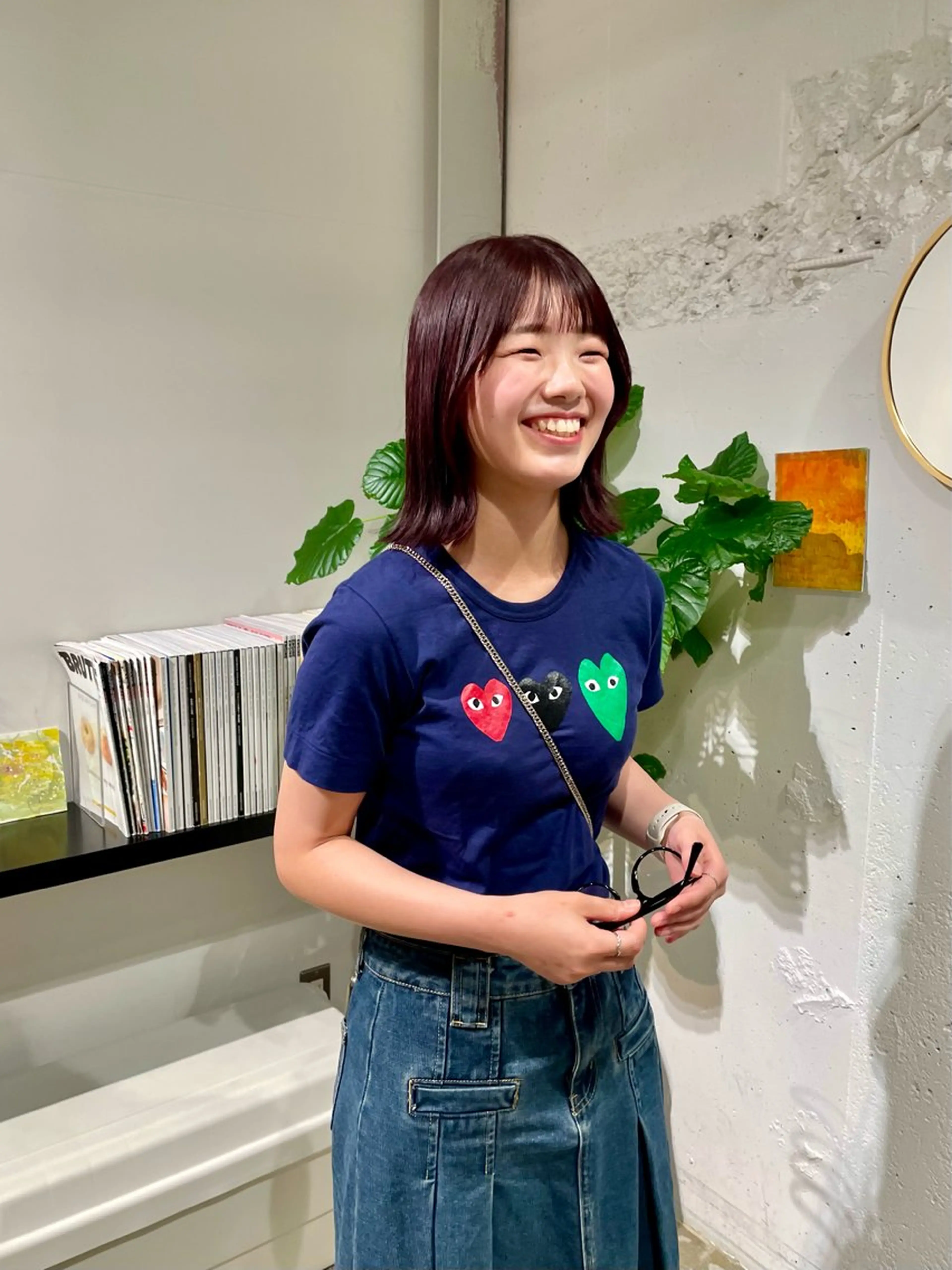 ミディアム yearn所属・naho✂︎bob/ layerのヘアスタイル