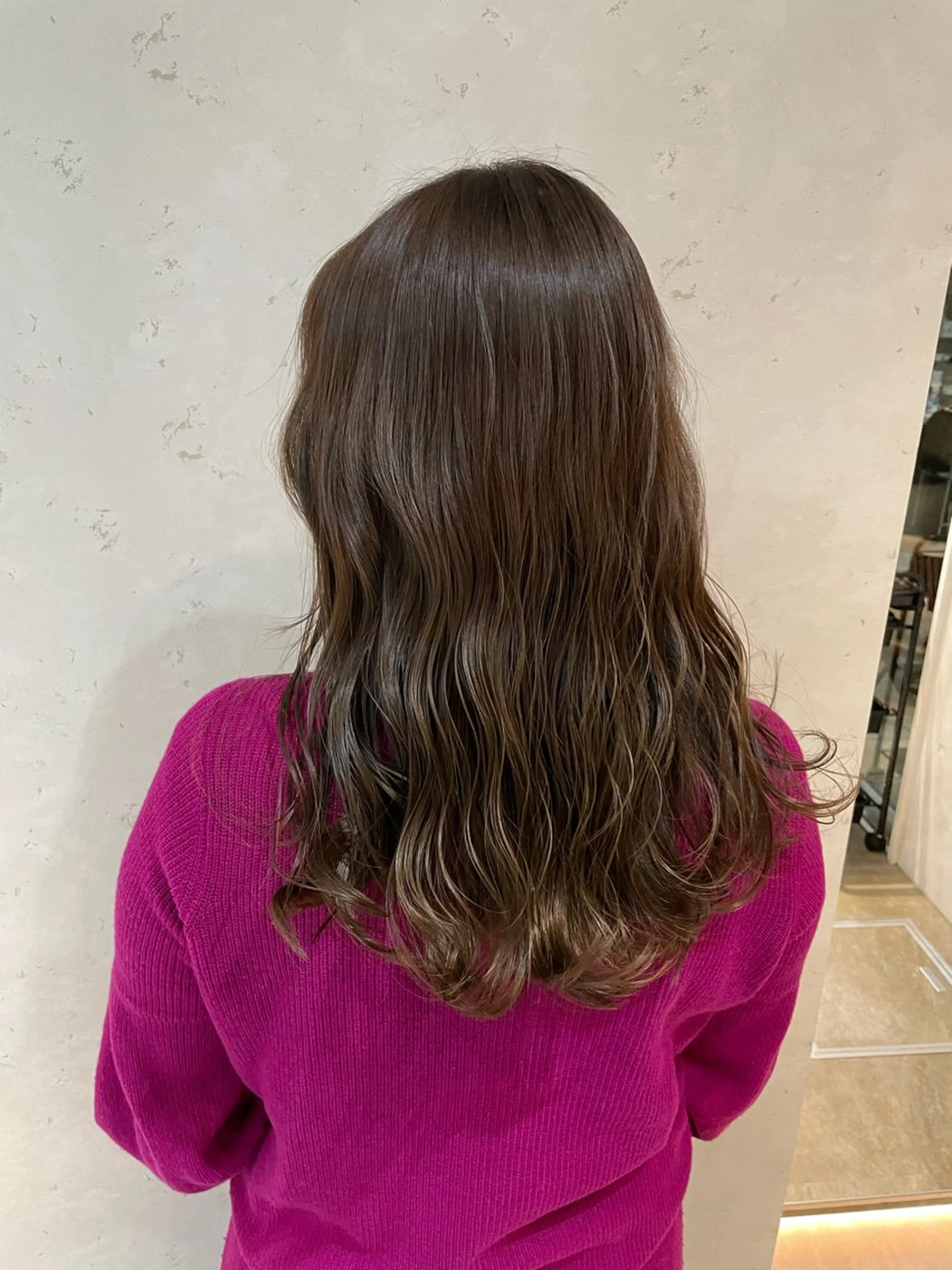セミロング カラー カット ヘアカラー Hair relax  spa Beige所属・🎀 Ririka🎀のヘアスタイル