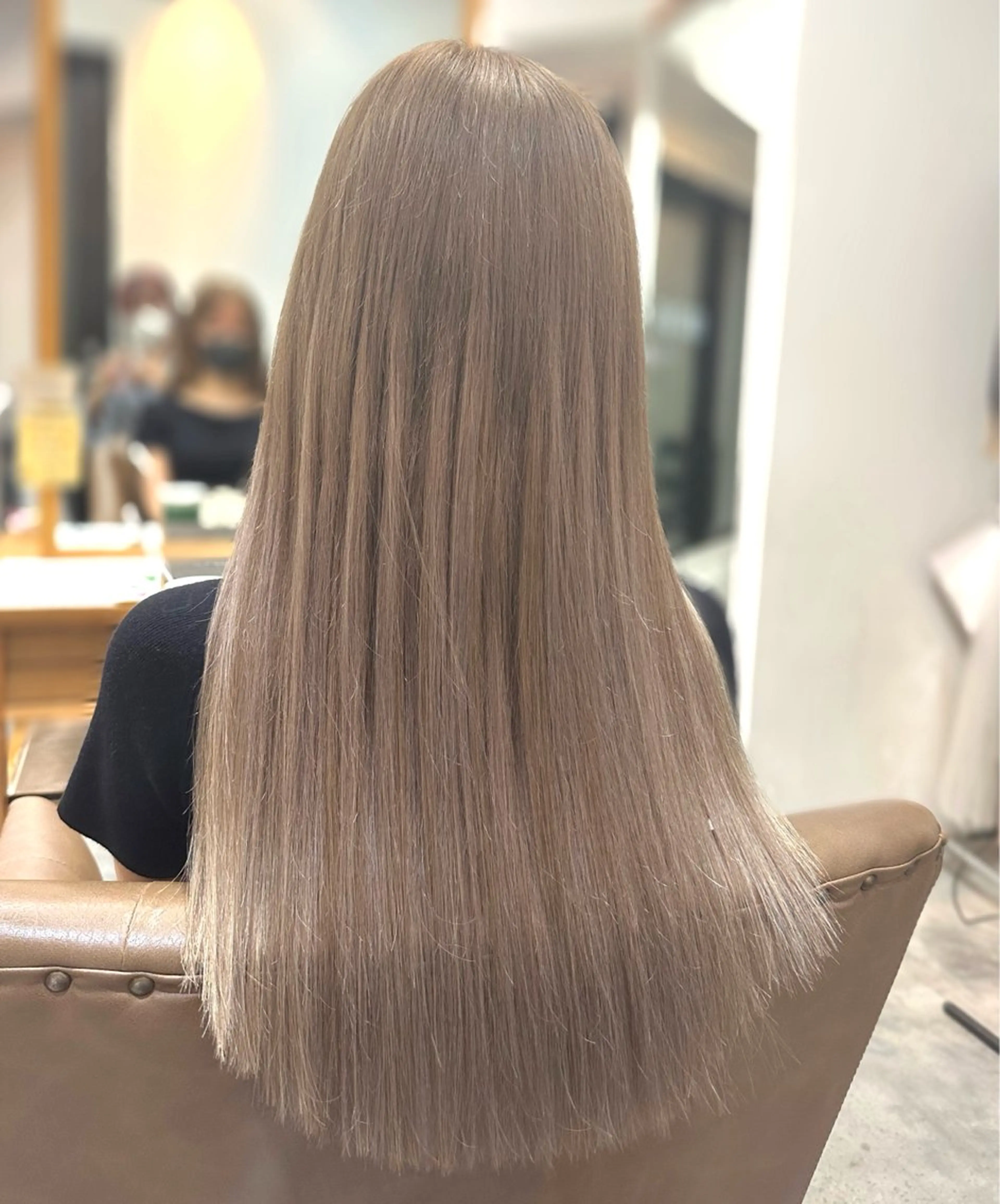 ロング 小川 ひかるのヘアスタイル