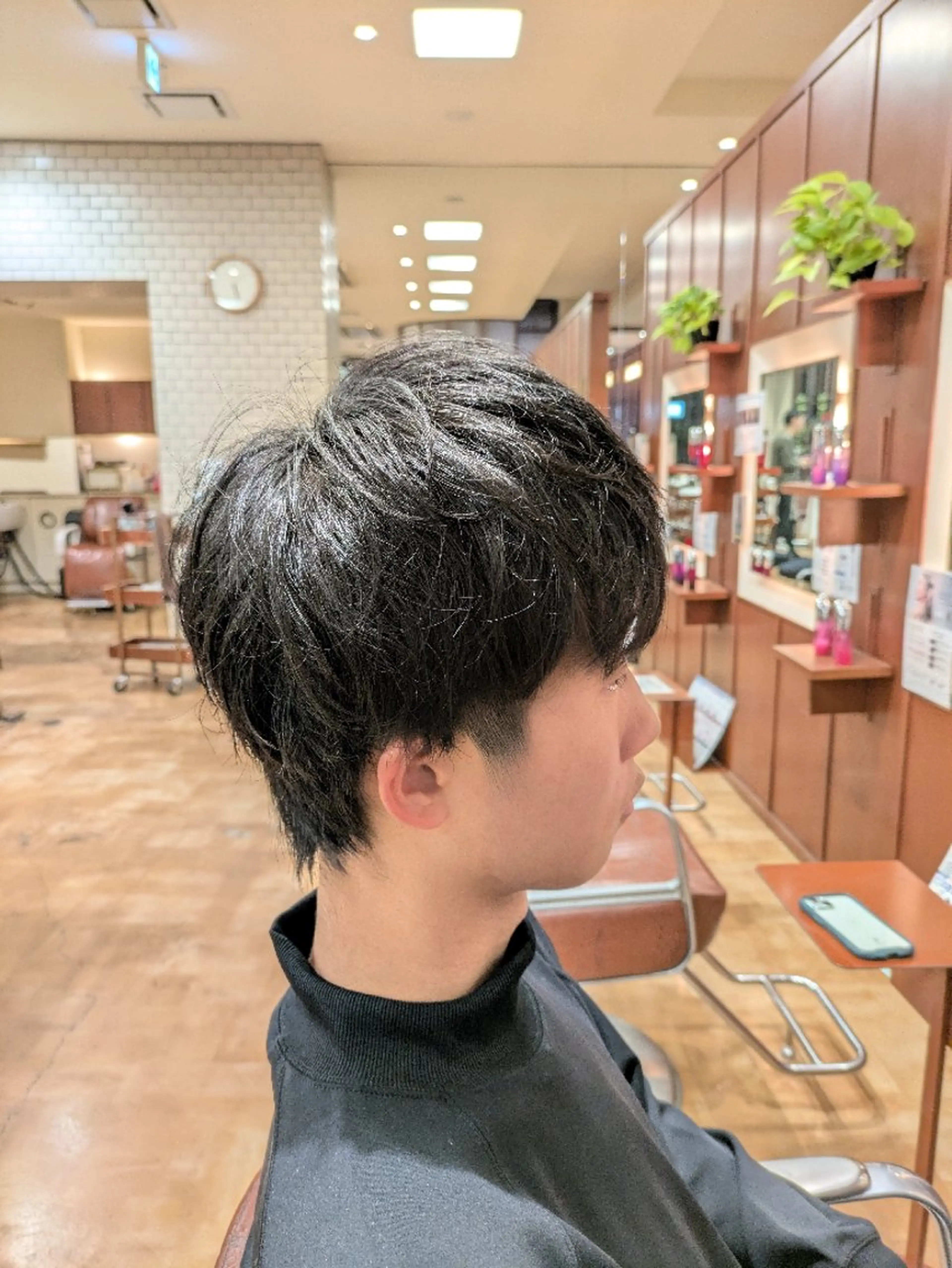 メンズ マッシュ 種池 優太のヘアスタイル