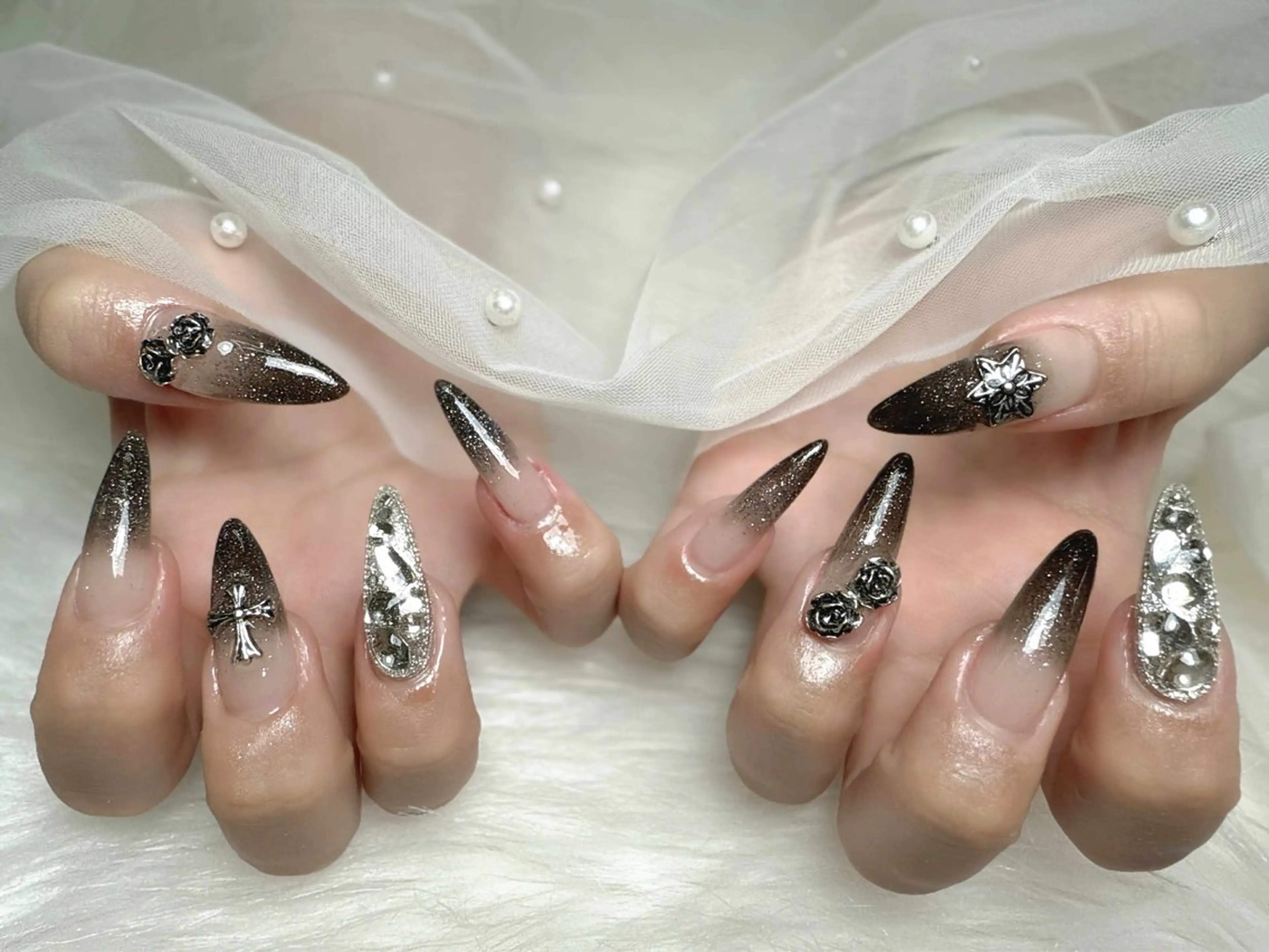 ラメグラデーション(ケア・オフ込み）￥4500→¥3500の写真