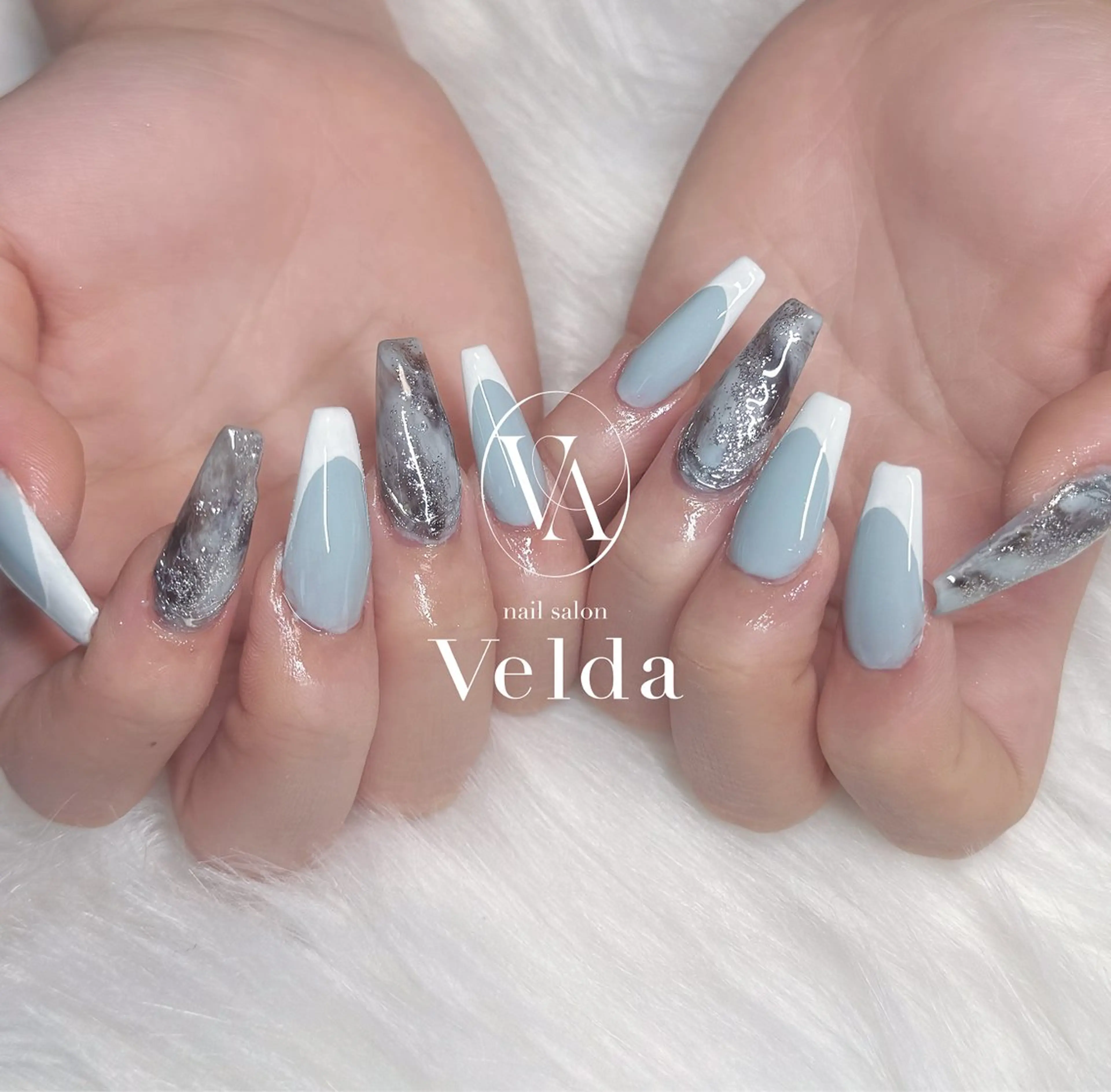 ネイル フレンチネイル ニュアンスネイル 💎スカルプ💎 Velda(ベルダ)のネイルデザイン