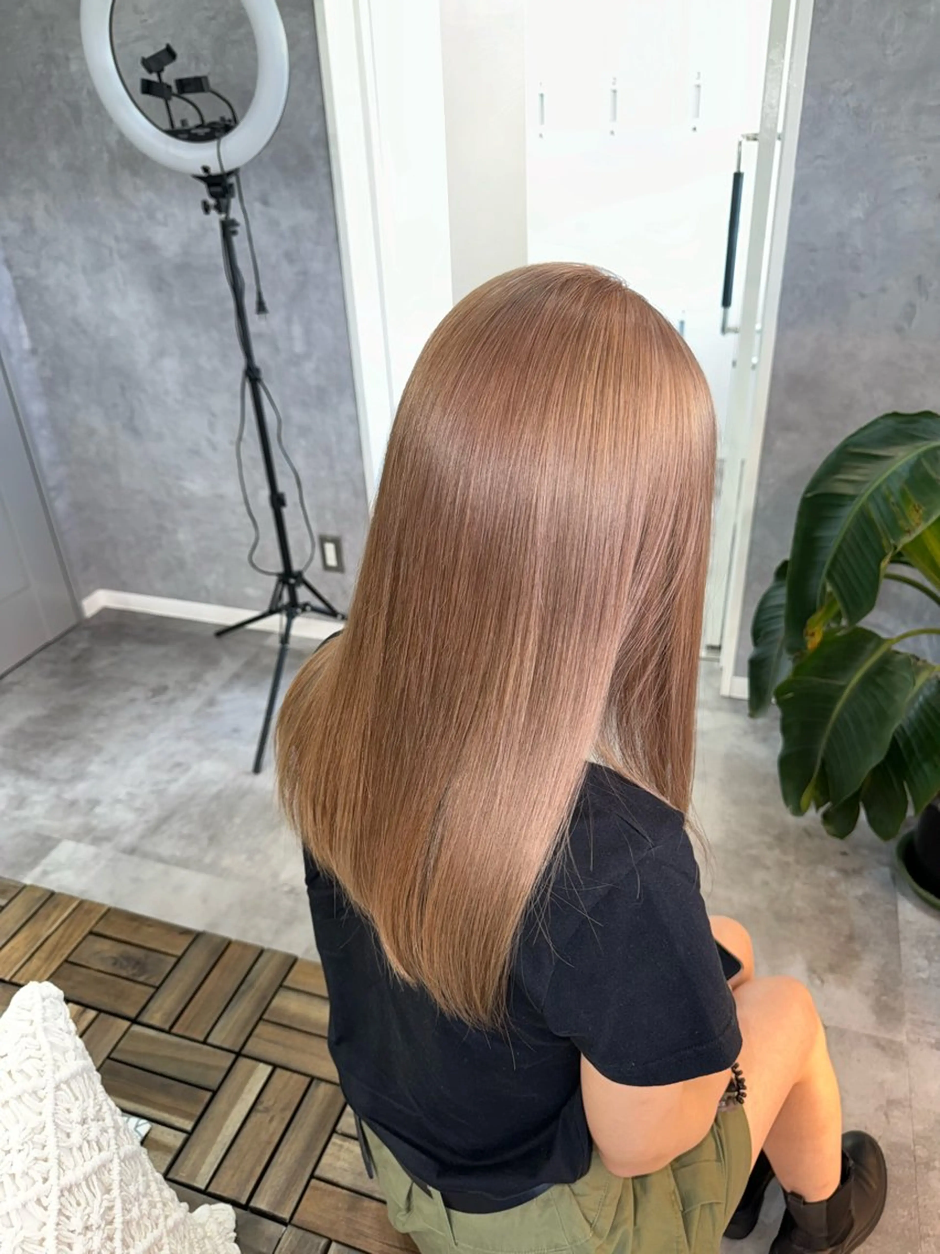ロング ヘアカラー 🫧髪質改善• 艶カラー持田樹🫧のヘアスタイル