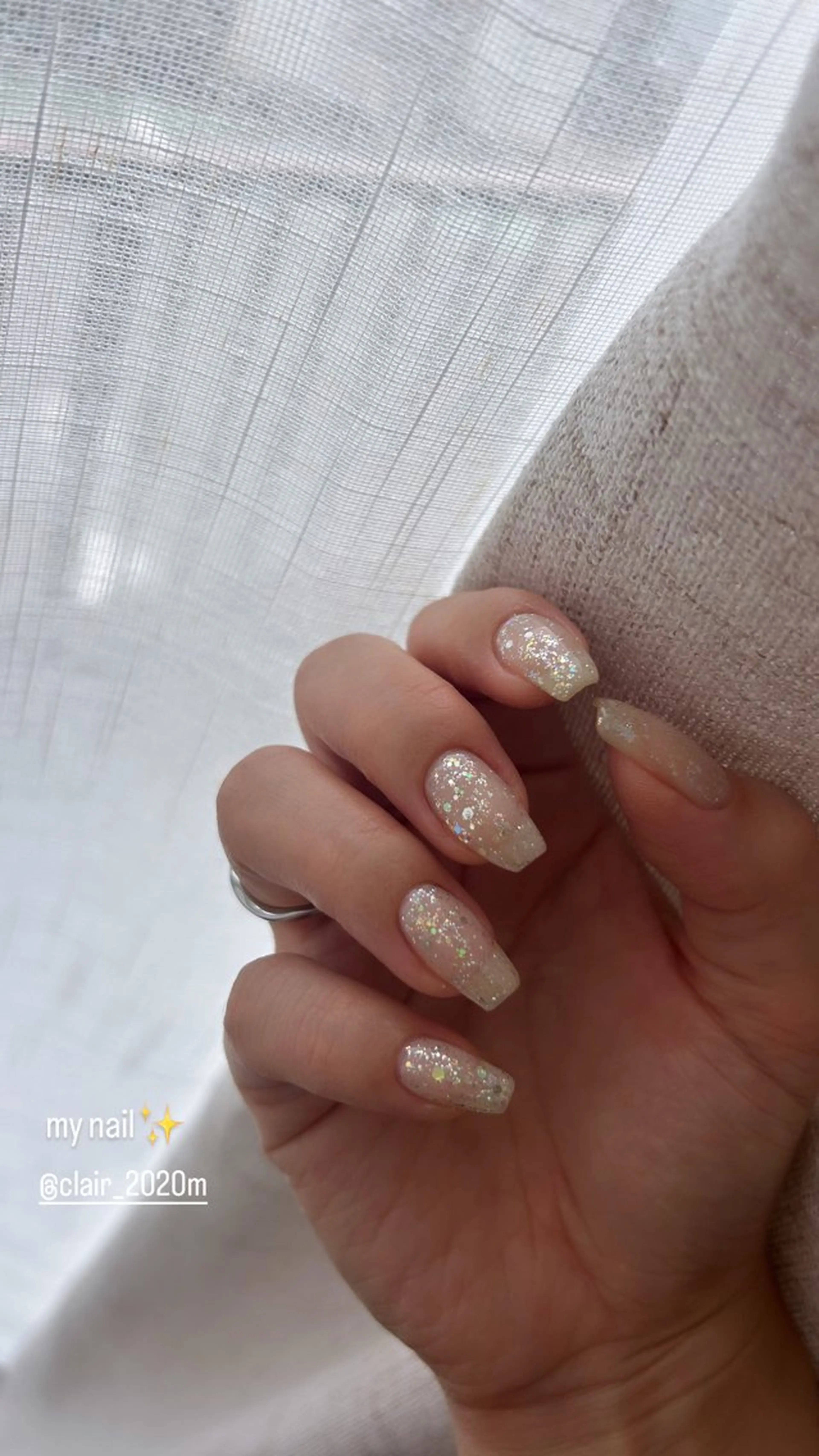 セミロング ハンドネイル CLAIR maoのネイルデザイン