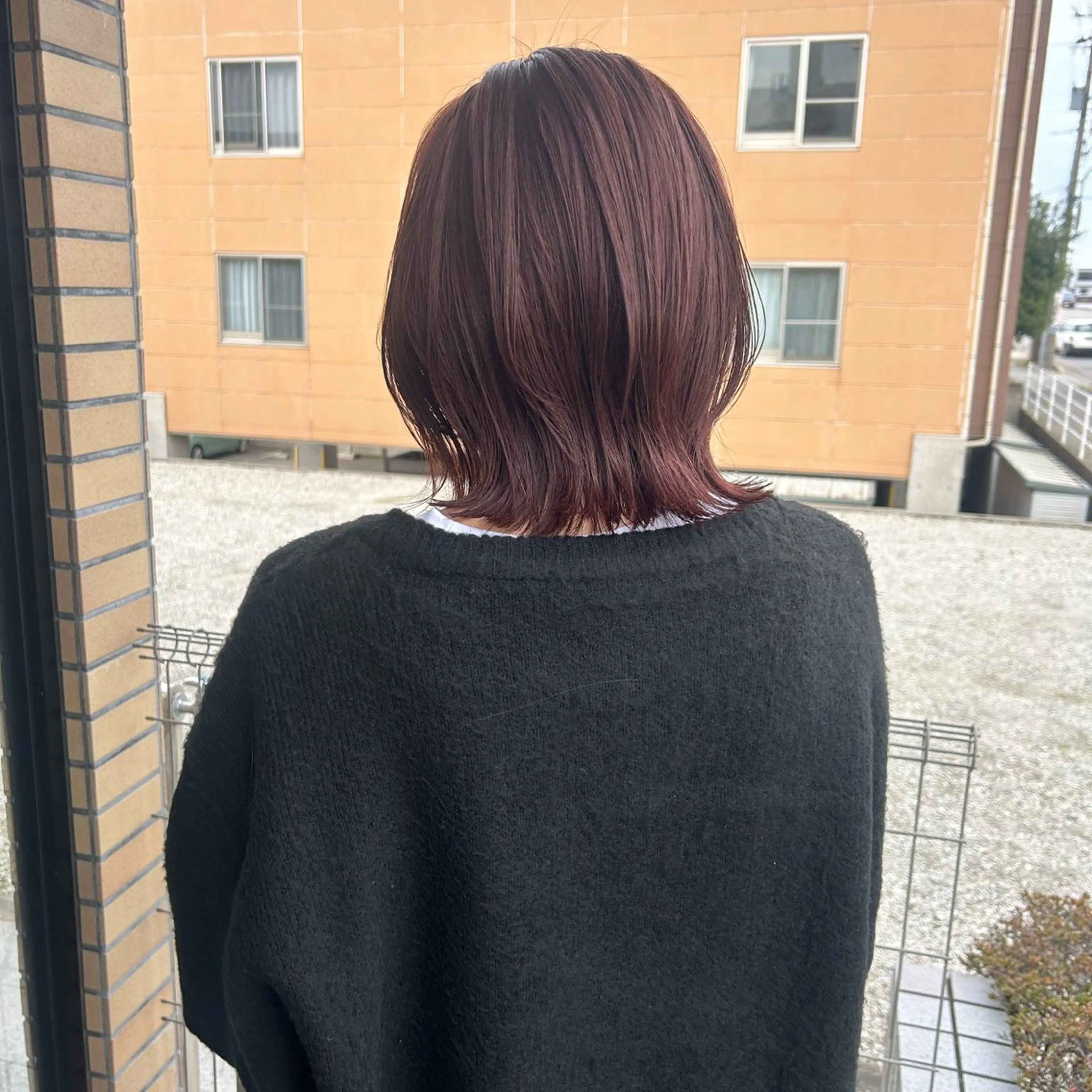 ミディアム カット ヘアカラー トリートメント en⁺ trust所属・山口 麗音のヘアスタイル