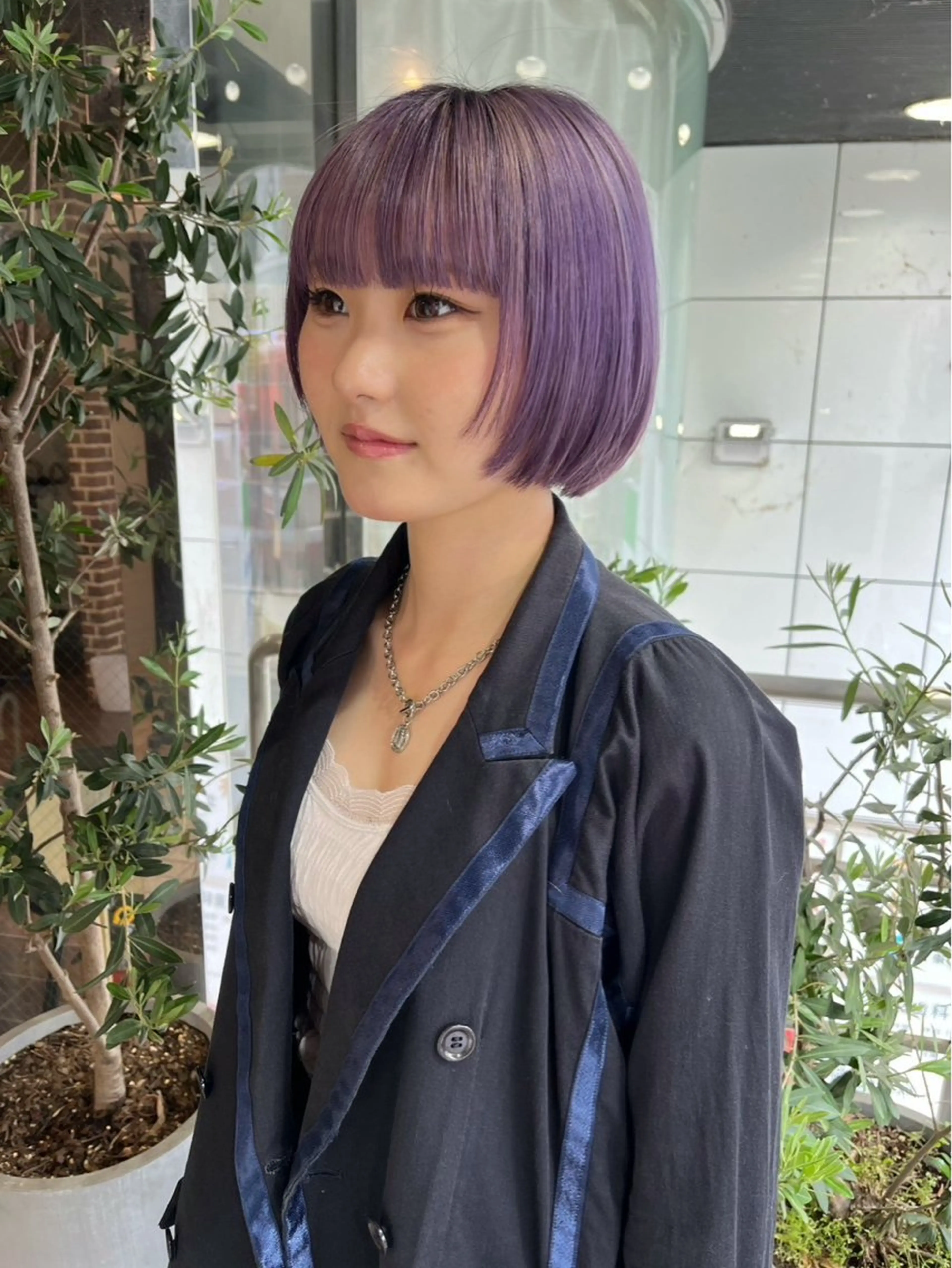 ショート カラー ブリーチ ケアブリーチ デザインカラー ダブルカラー イヤリングカラー ユウ✩.*˚/メンズ ハイトーン/カラーのヘアスタイル