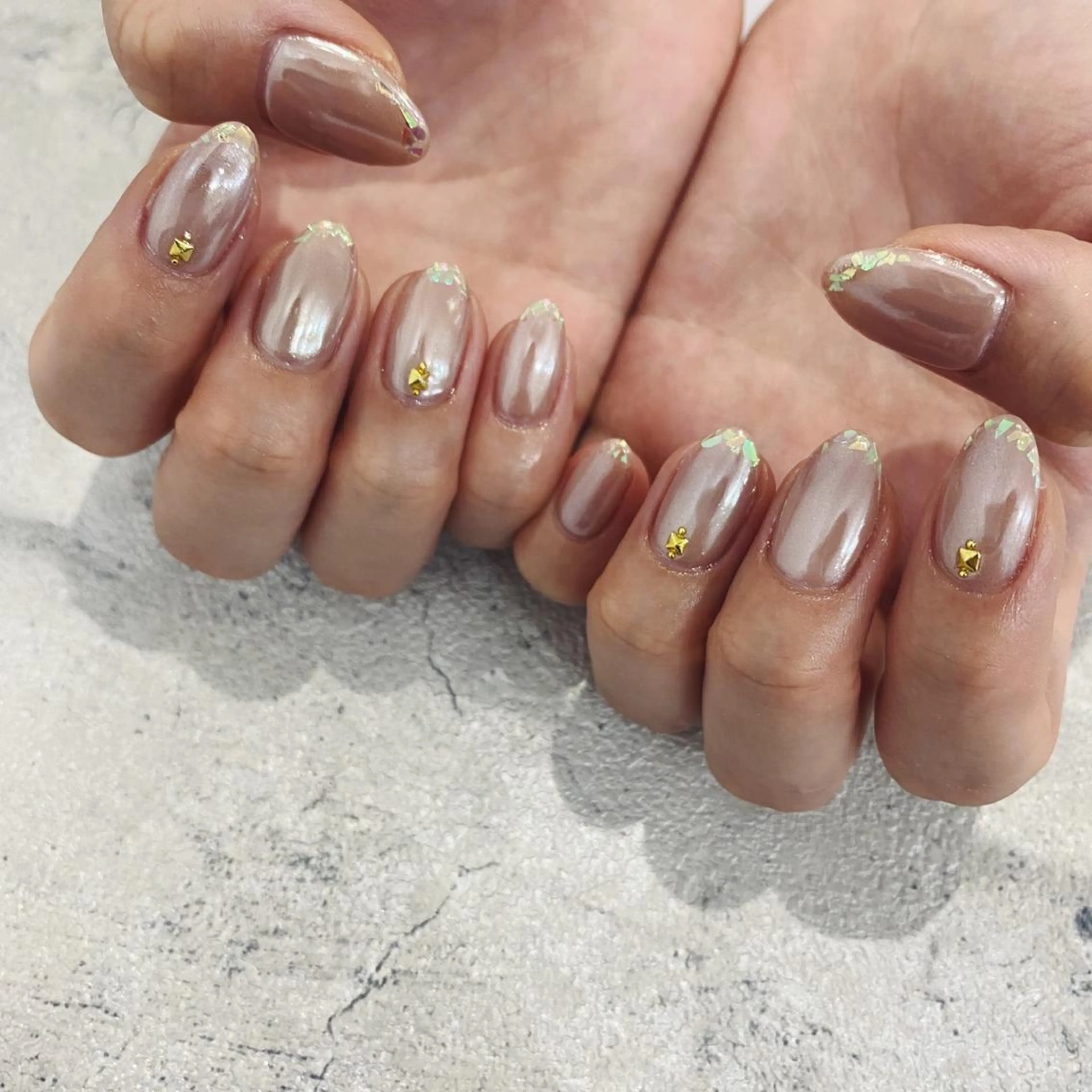 ミディアム ネイル cho nailのネイルデザイン