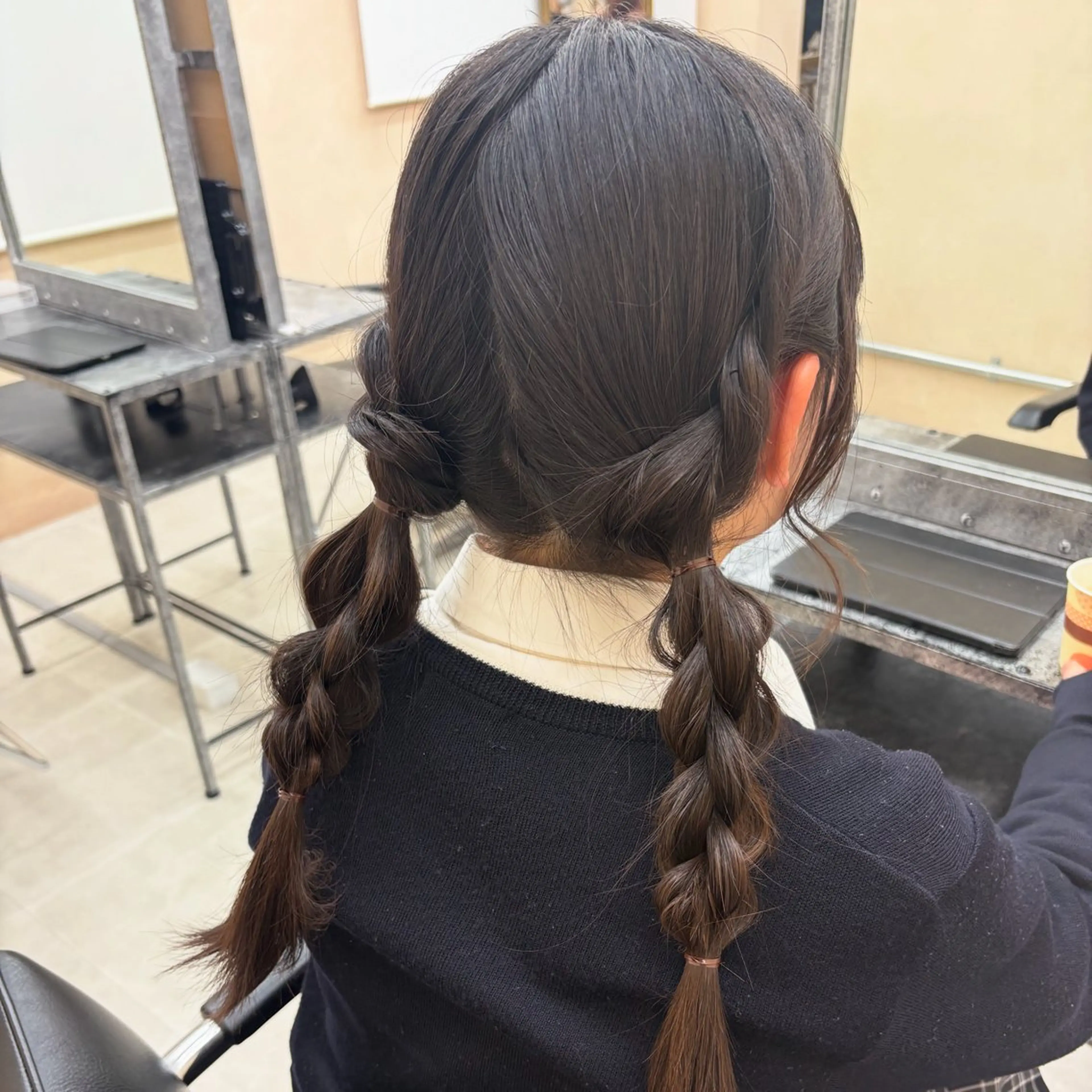 セミロング ヘアアレンジ grow所属・Ruka 🎀のヘアスタイル