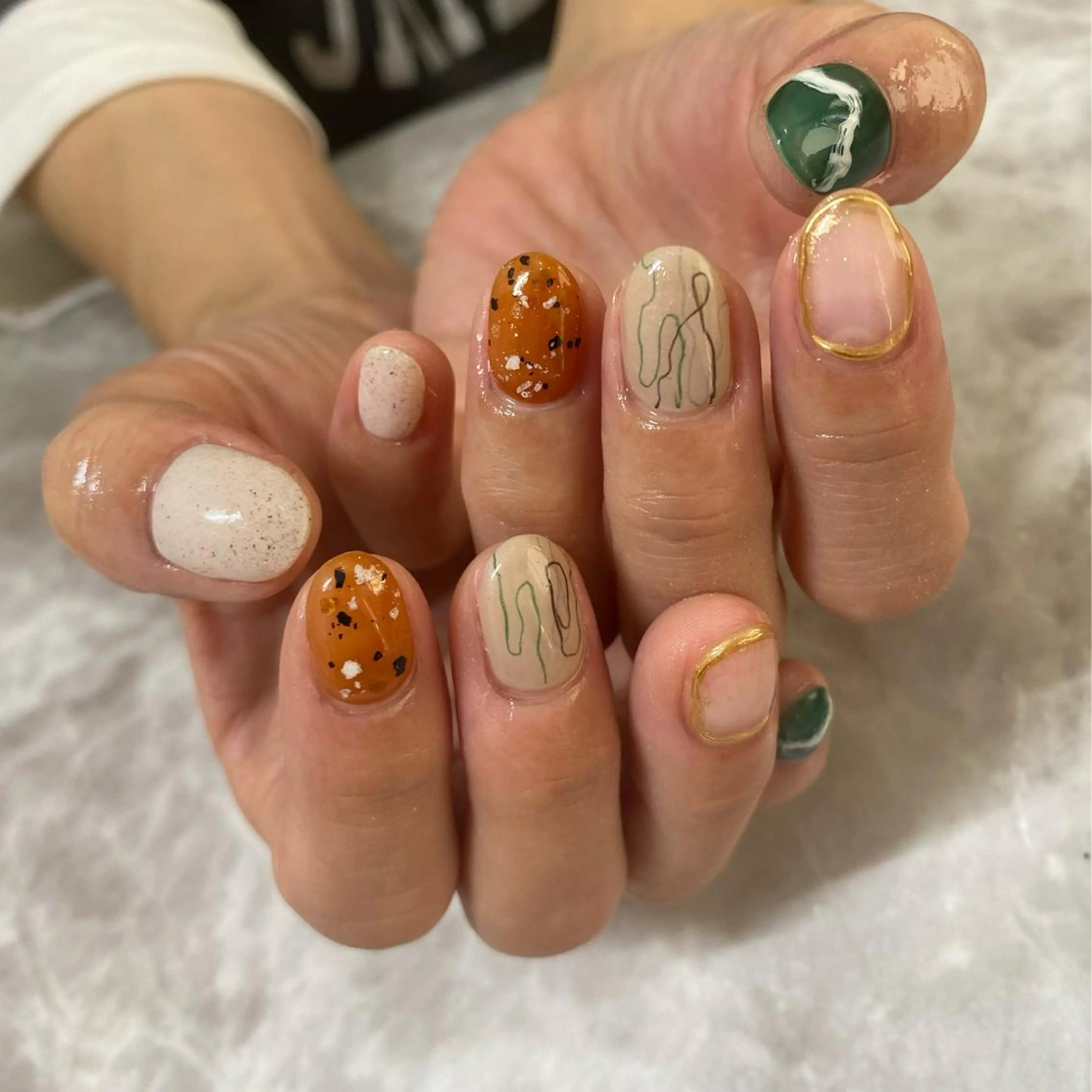 ネイル ハンドネイル Olive nail salon所属・kawaguchi yukiのネイルデザイン