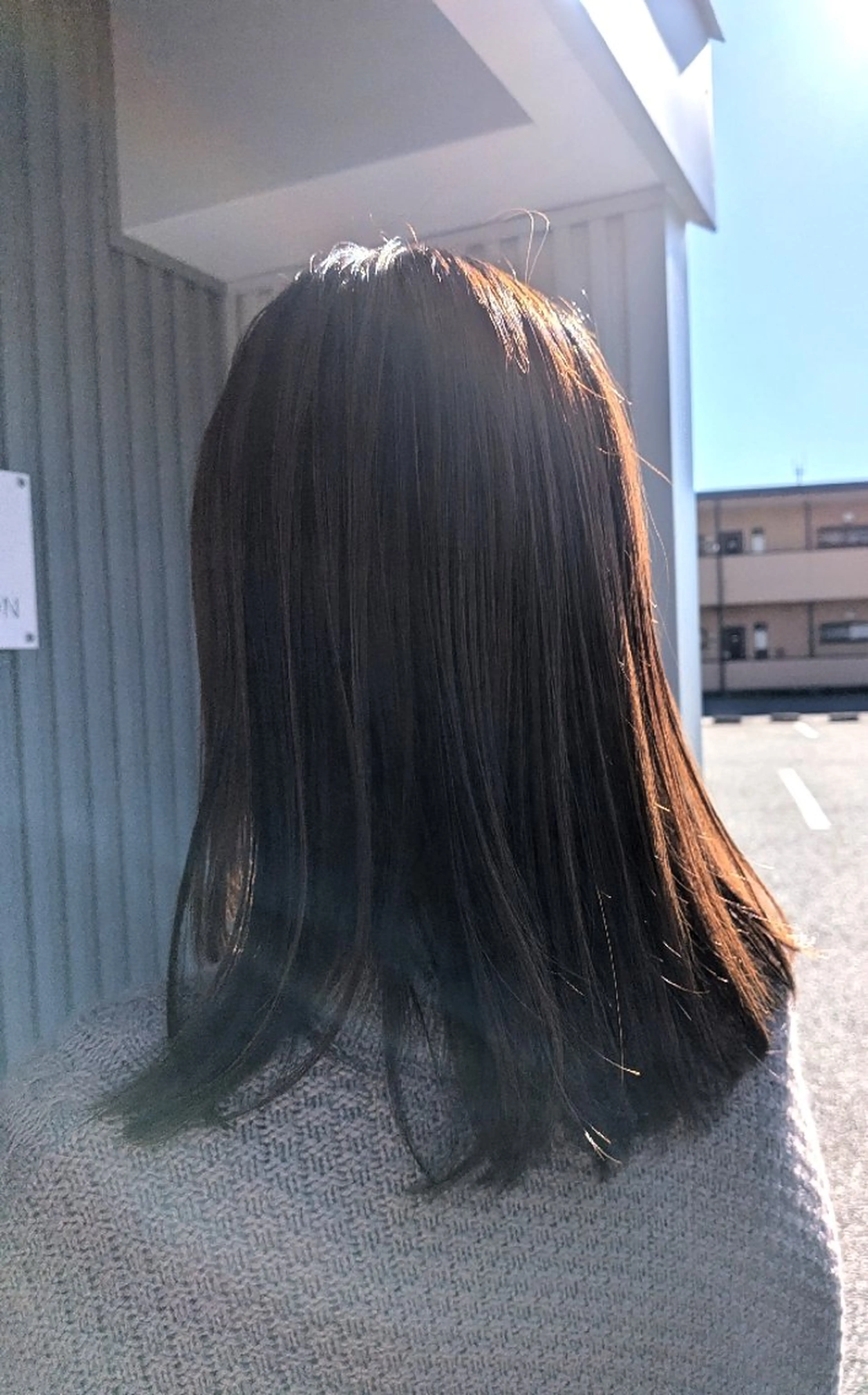 ミディアム 顔まわりレイヤー レイヤーカット TOKI hair salon所属・TOKI_ asukaのヘアスタイル
