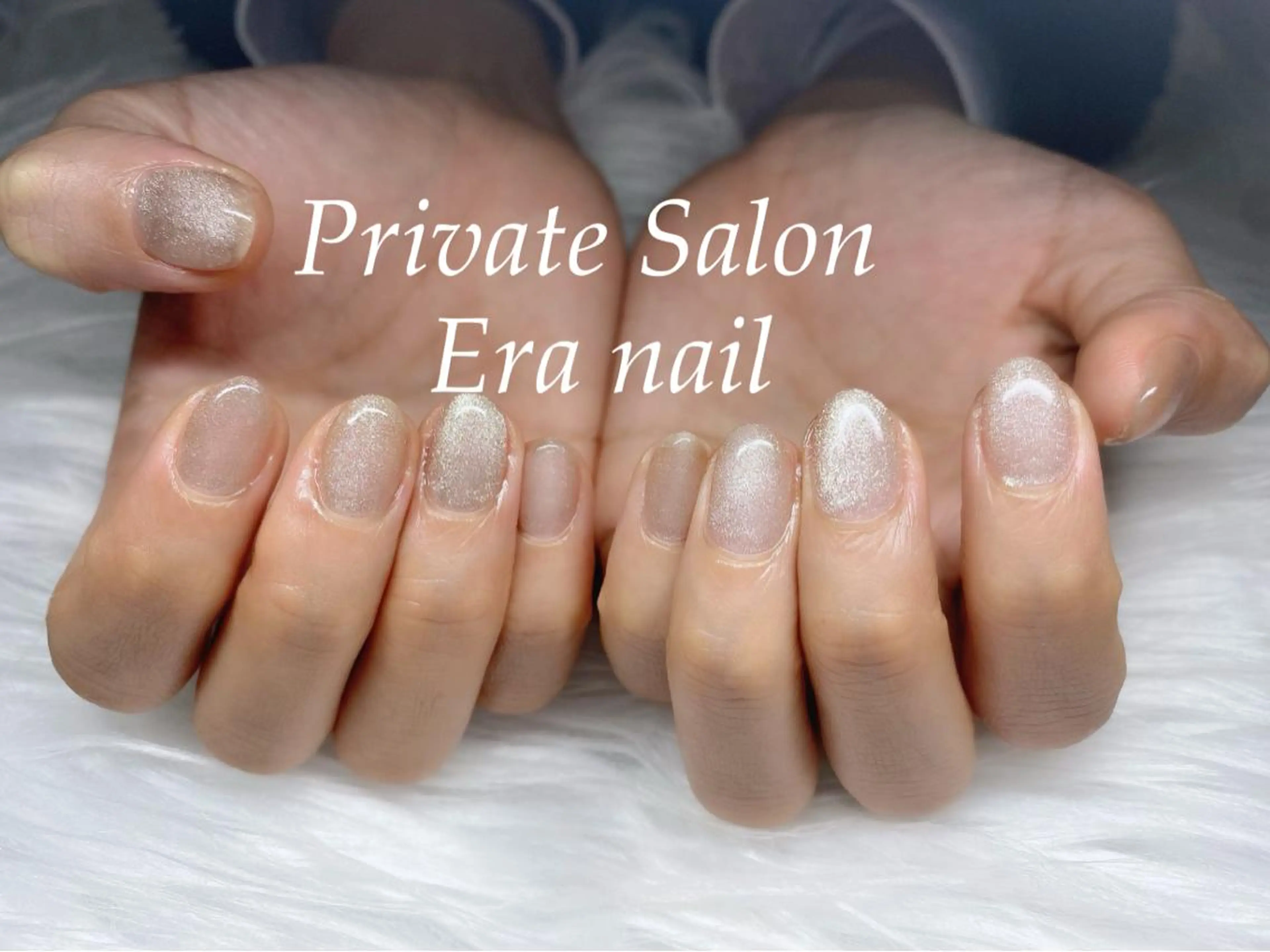 ネイル マグネットネイル マグネットワンカラー ワンカラーネイル ハンドネイル Era nailのネイルデザイン