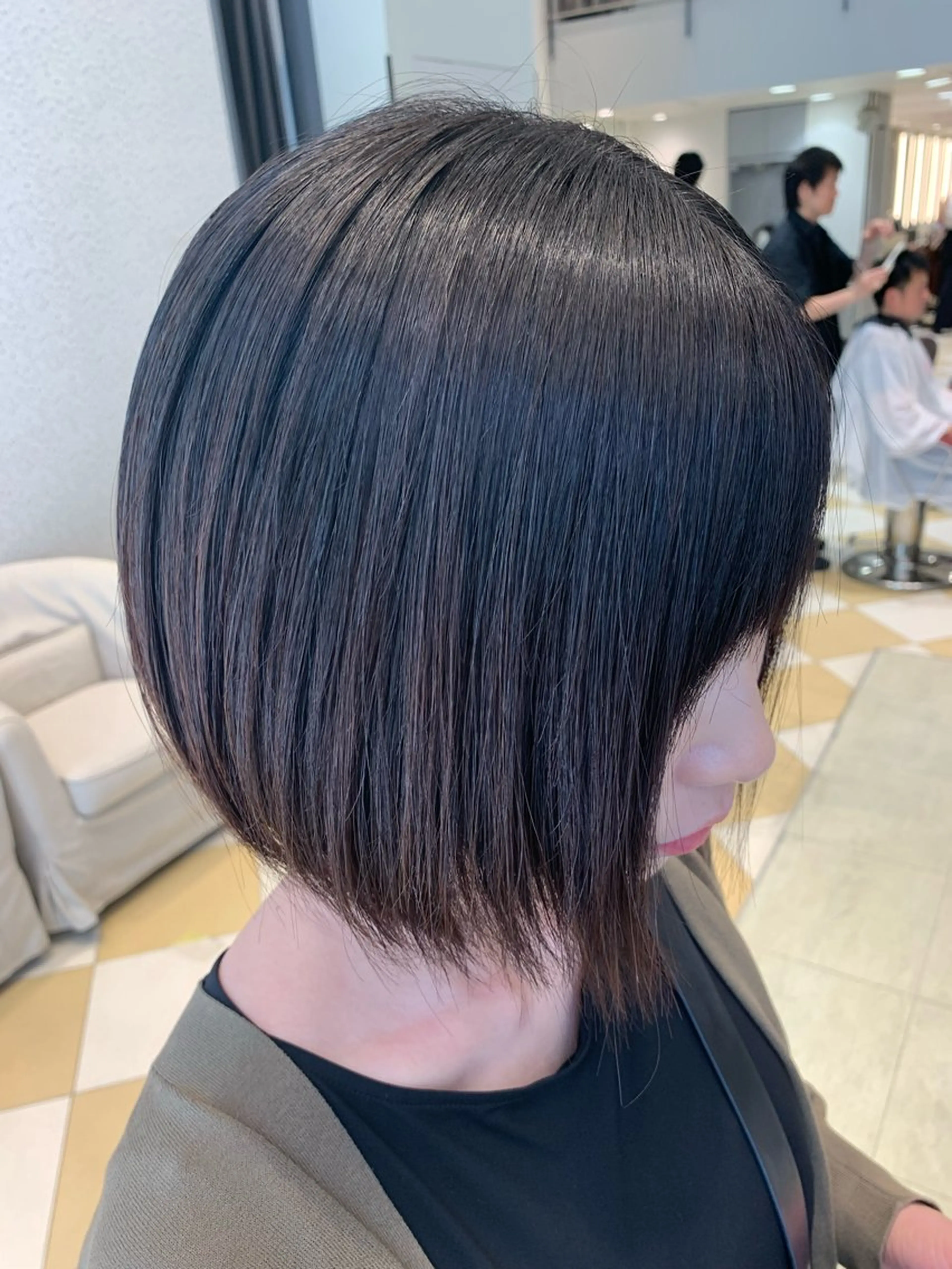ミディアム カット 縮毛矯正 トリートメント ヘアセット ✨上村 潤平✨メンズヘア✨のヘアスタイル