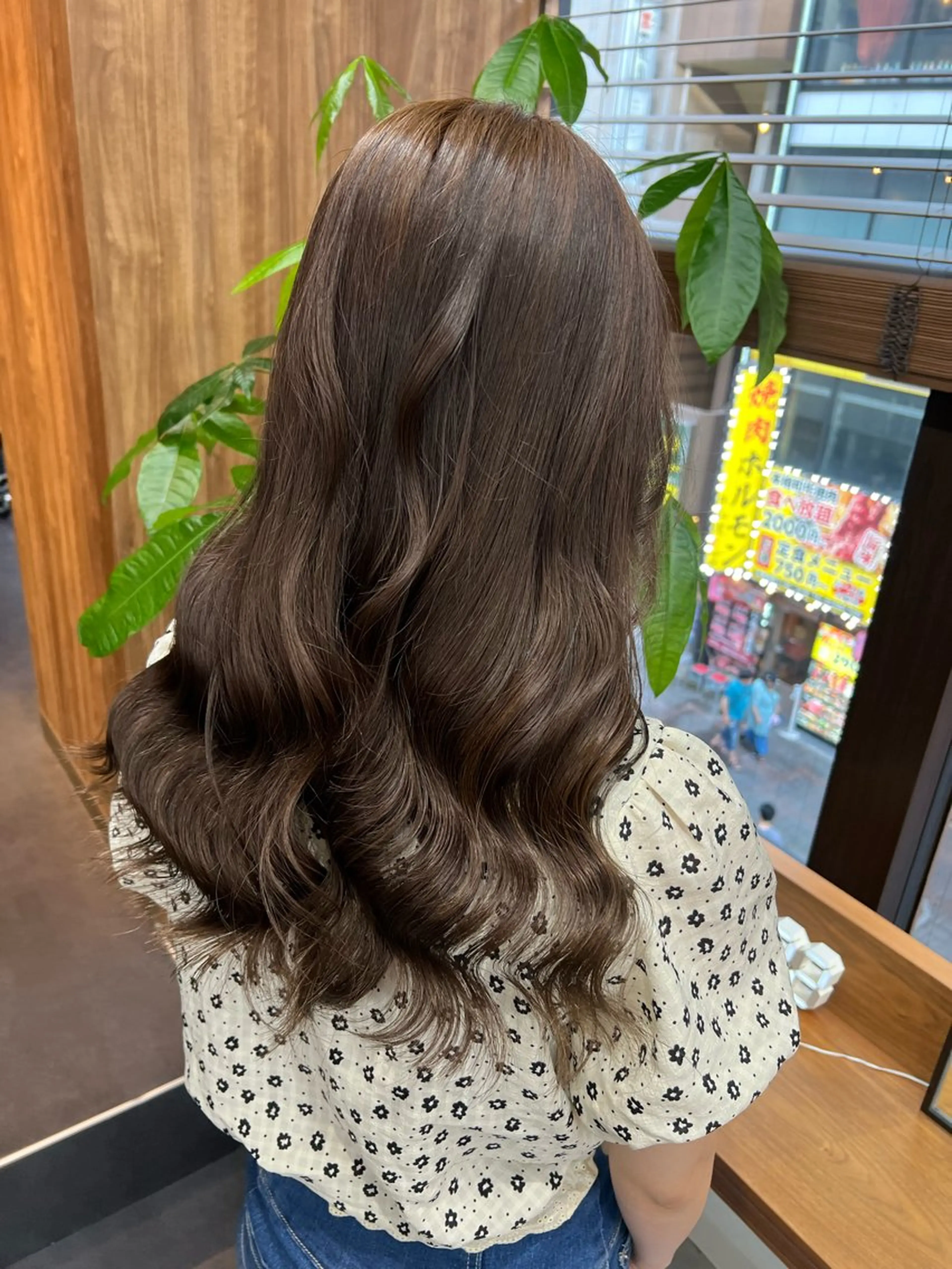 ロング カラー ベージュカラー ブラウンカラー ブラウンベージュ 透明感カラー カットモデル募集 八王子/kyocoのヘアスタイル
