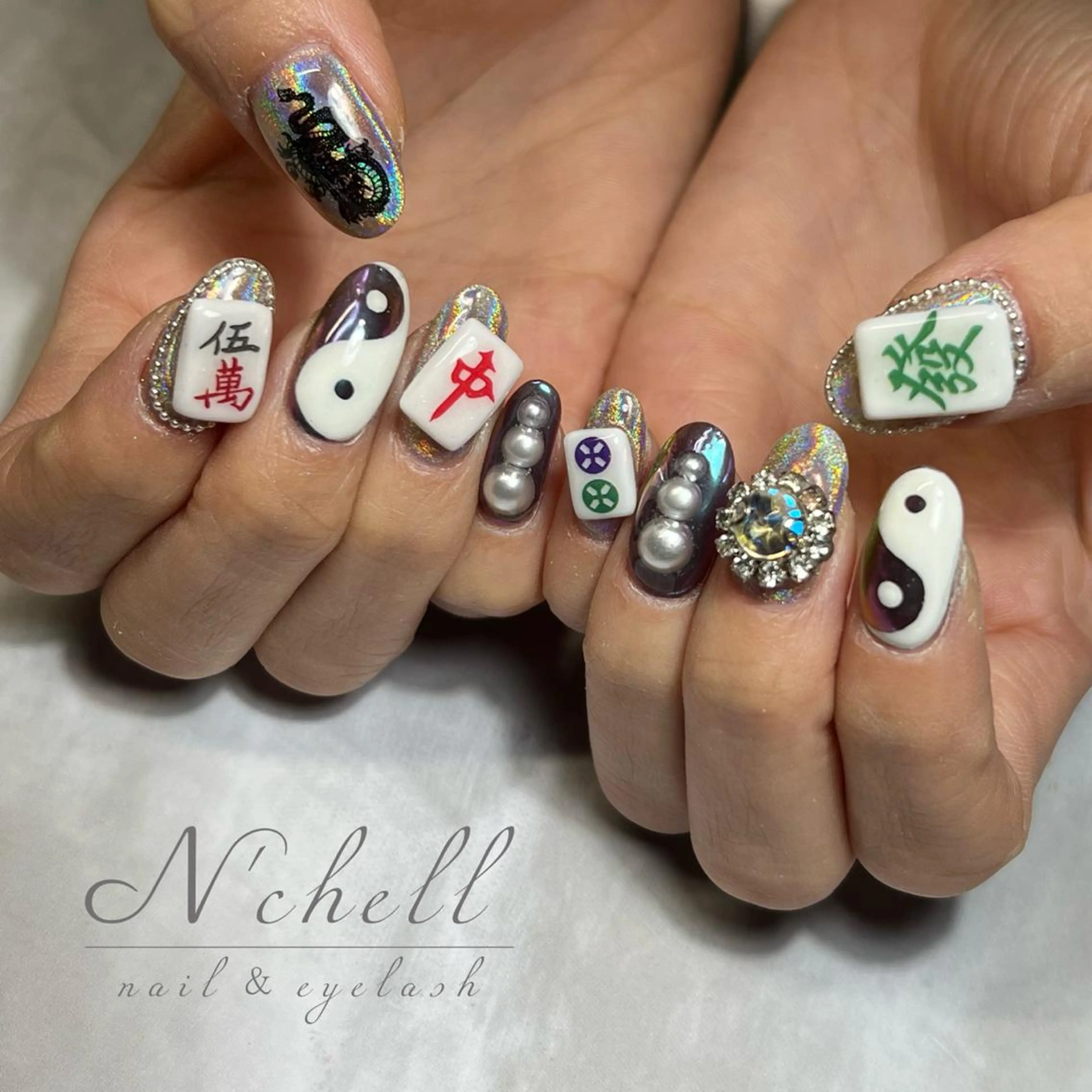 ネイル 持ち込み ハンドネイル Nailist Aoiのネイルデザイン