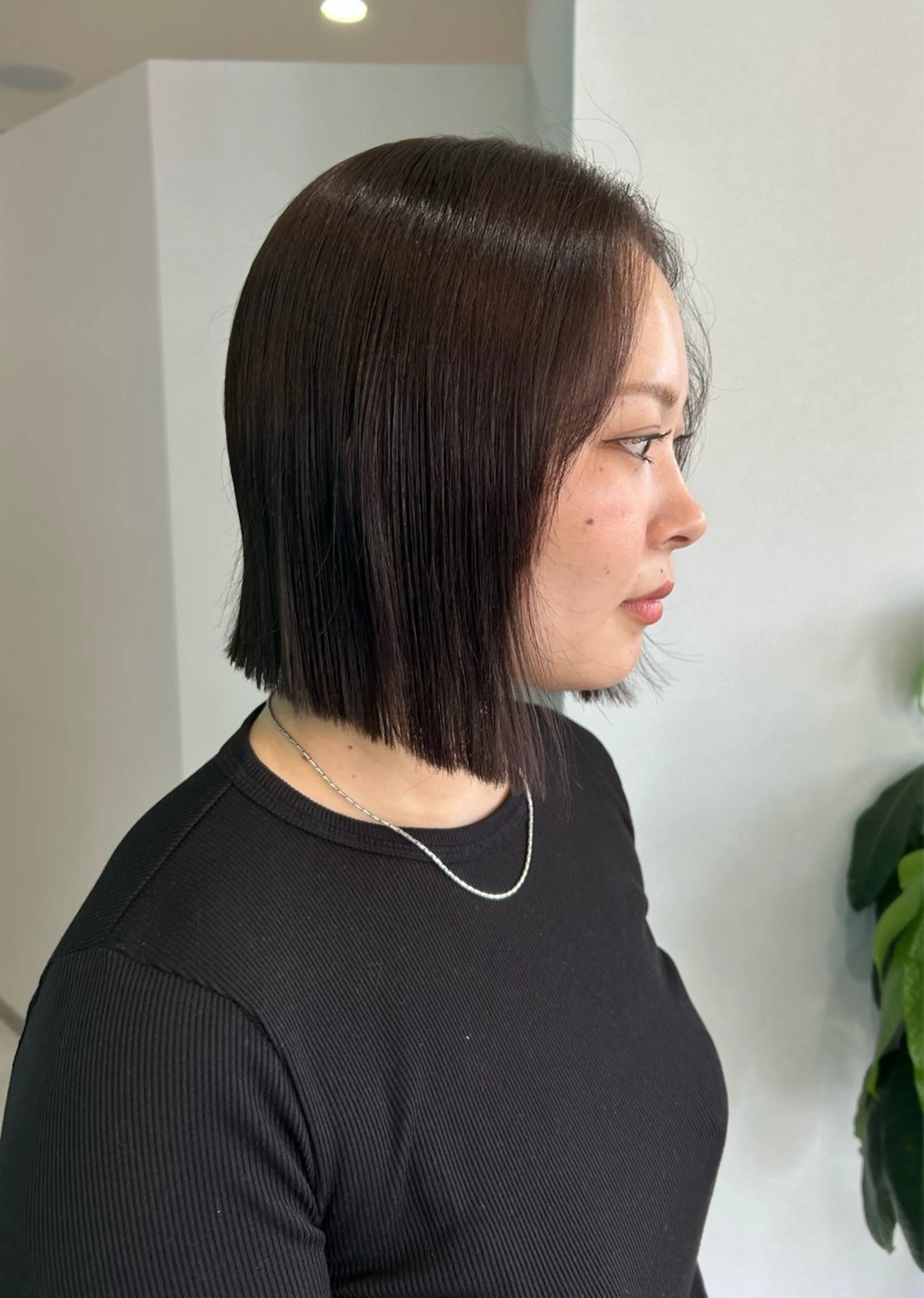 ミディアム カラー カット Rune 横田 椿のヘアスタイル