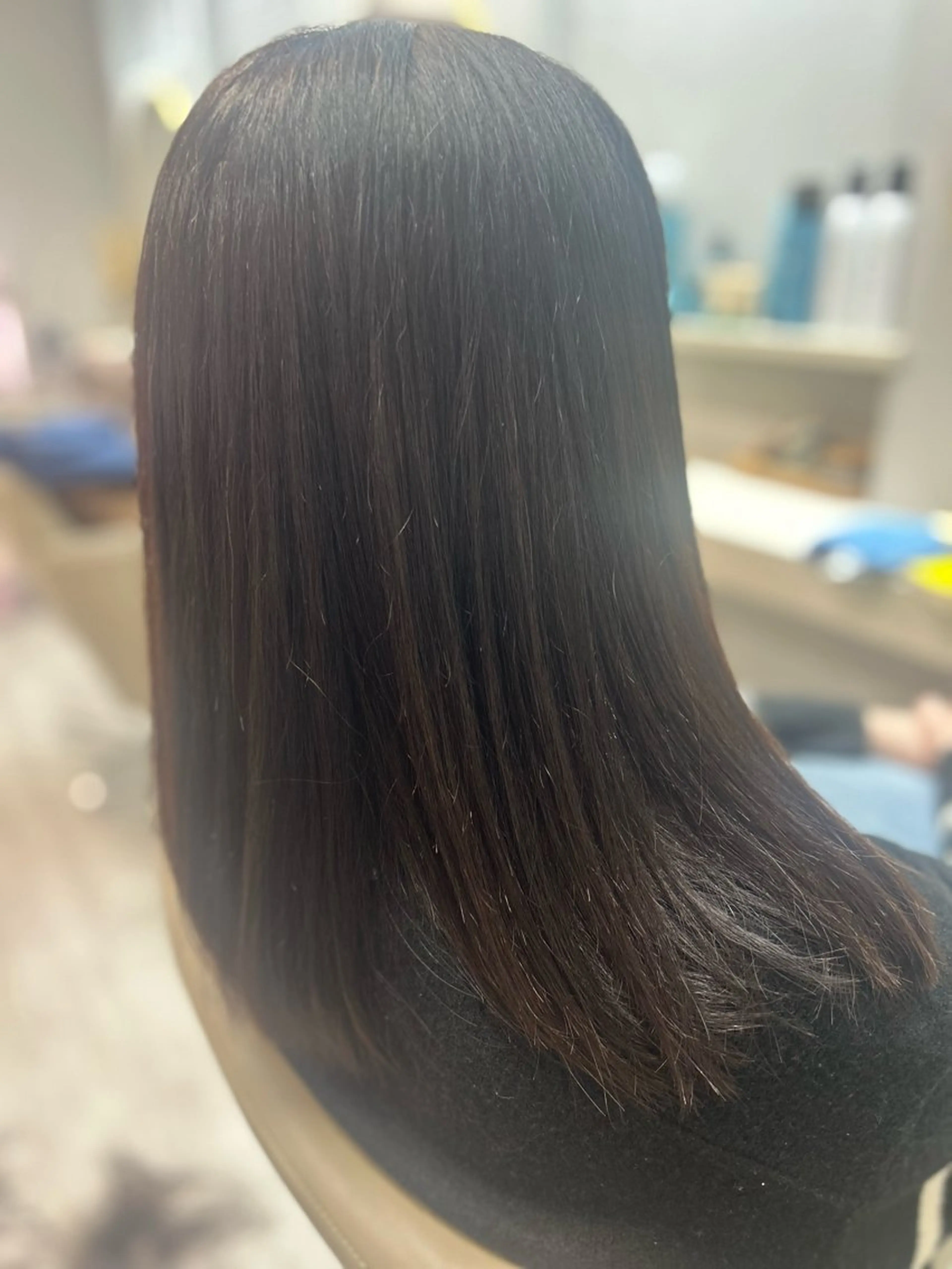 ミディアム カット ヘアカラー 池田 太一のヘアスタイル