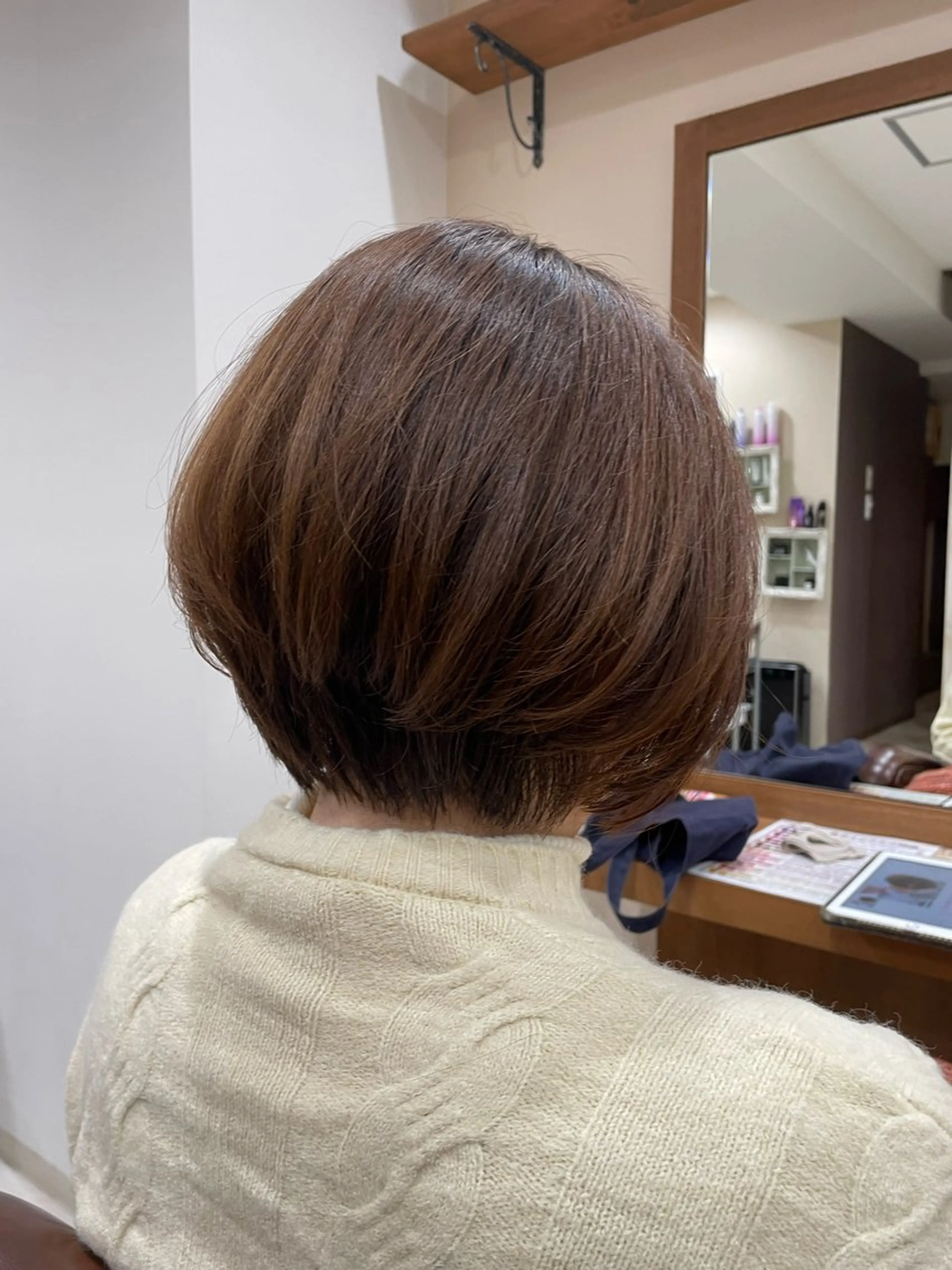 ショート カラー 小顔カット✨ 透明感カラー✨kyoのヘアスタイル
