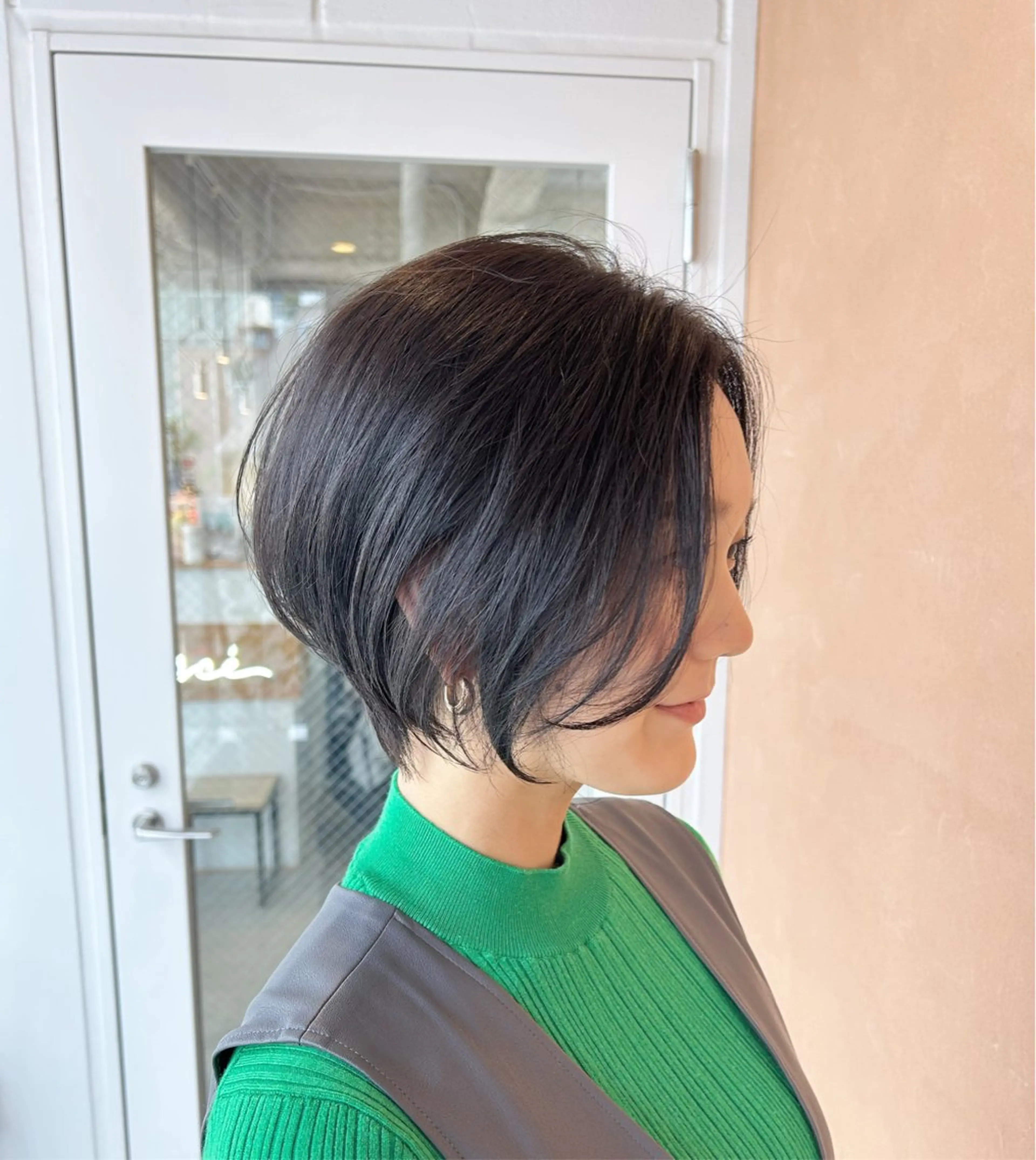 ショート ショートボブ ハンサムショート ボブ くびれヘア 髪質改善 辻川 一真のヘアスタイル