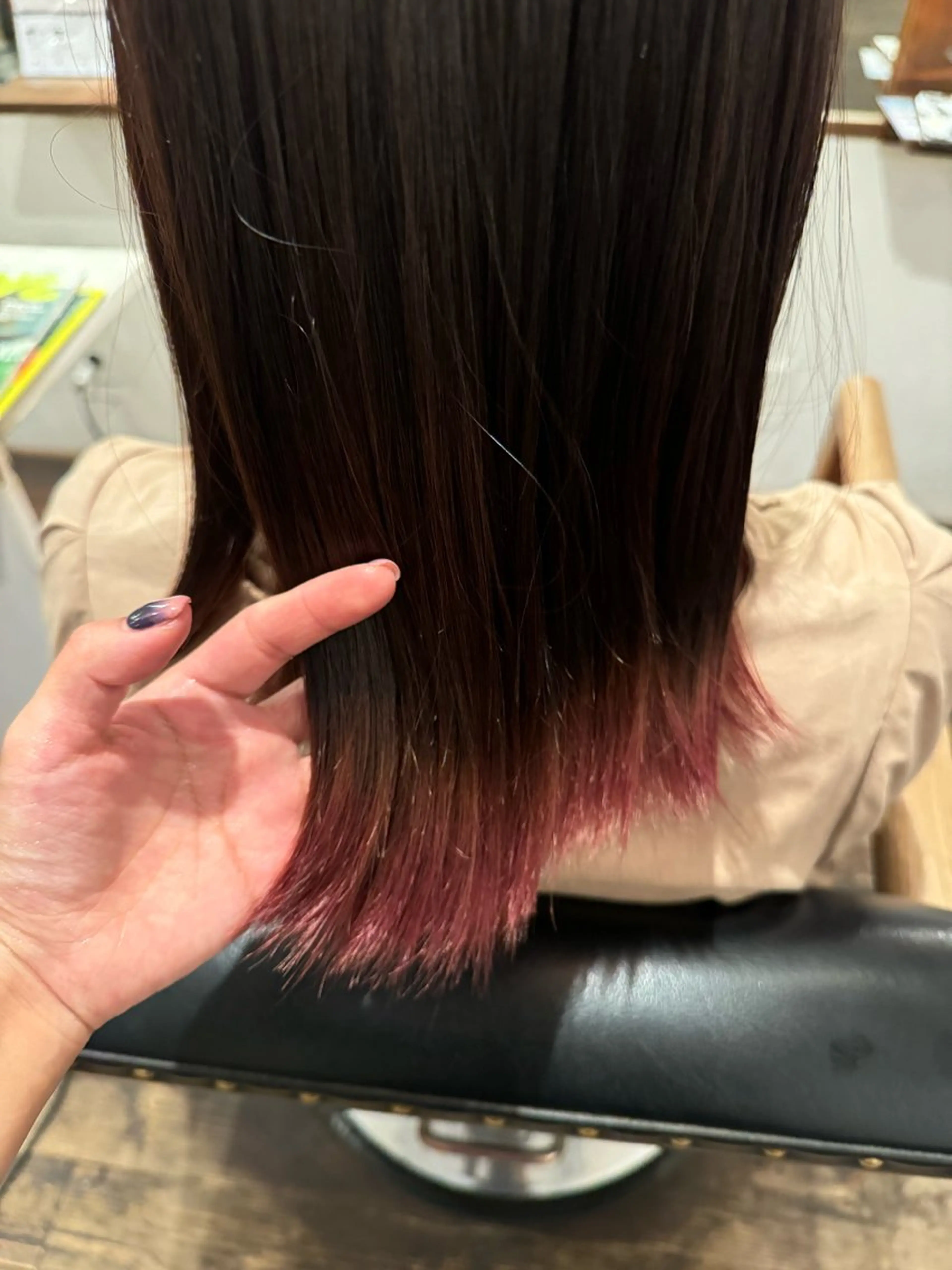 カラー MOK大阪梅田店 Asahiのヘアスタイル