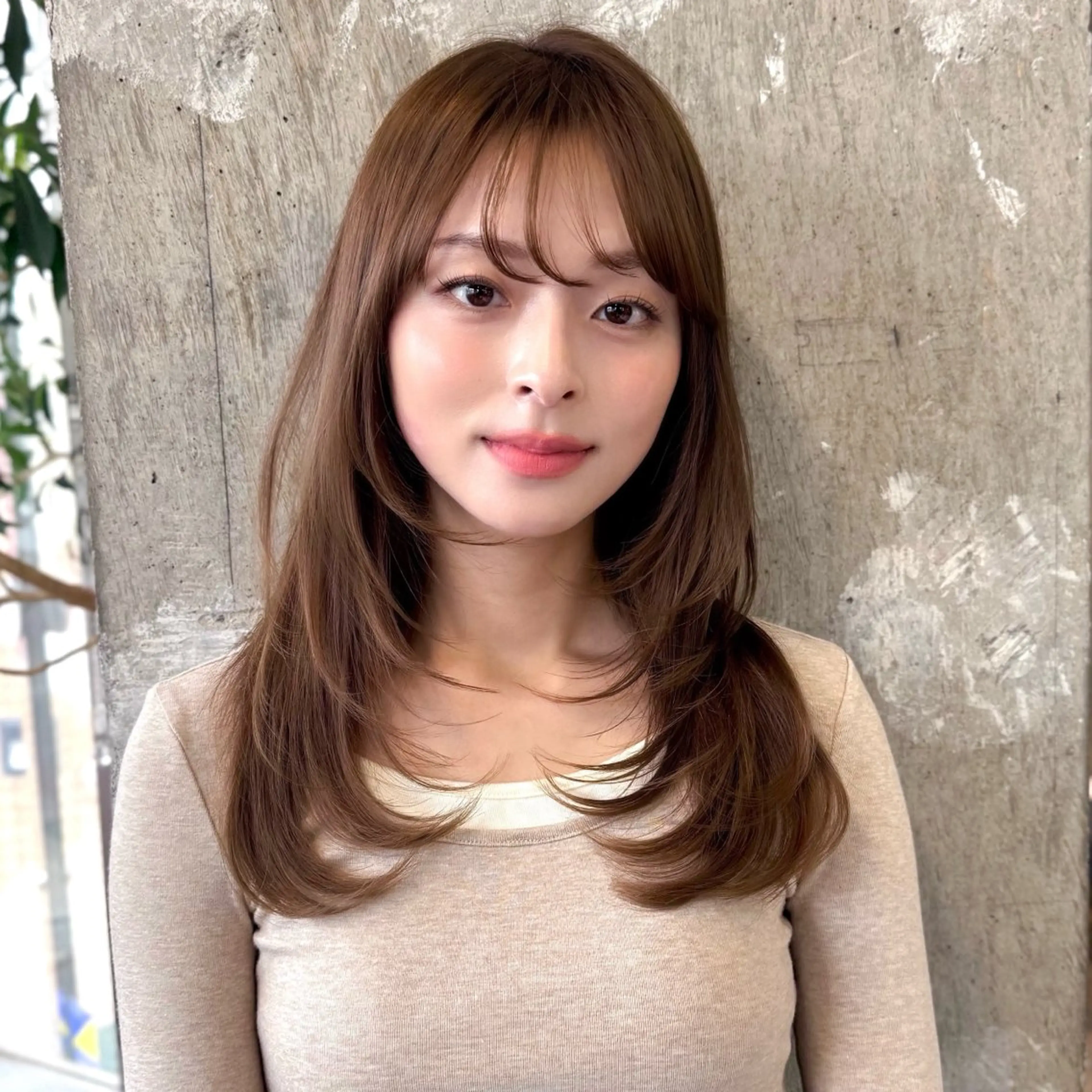 セミロング 瀬野隼也 ミディアムロングのヘアスタイル