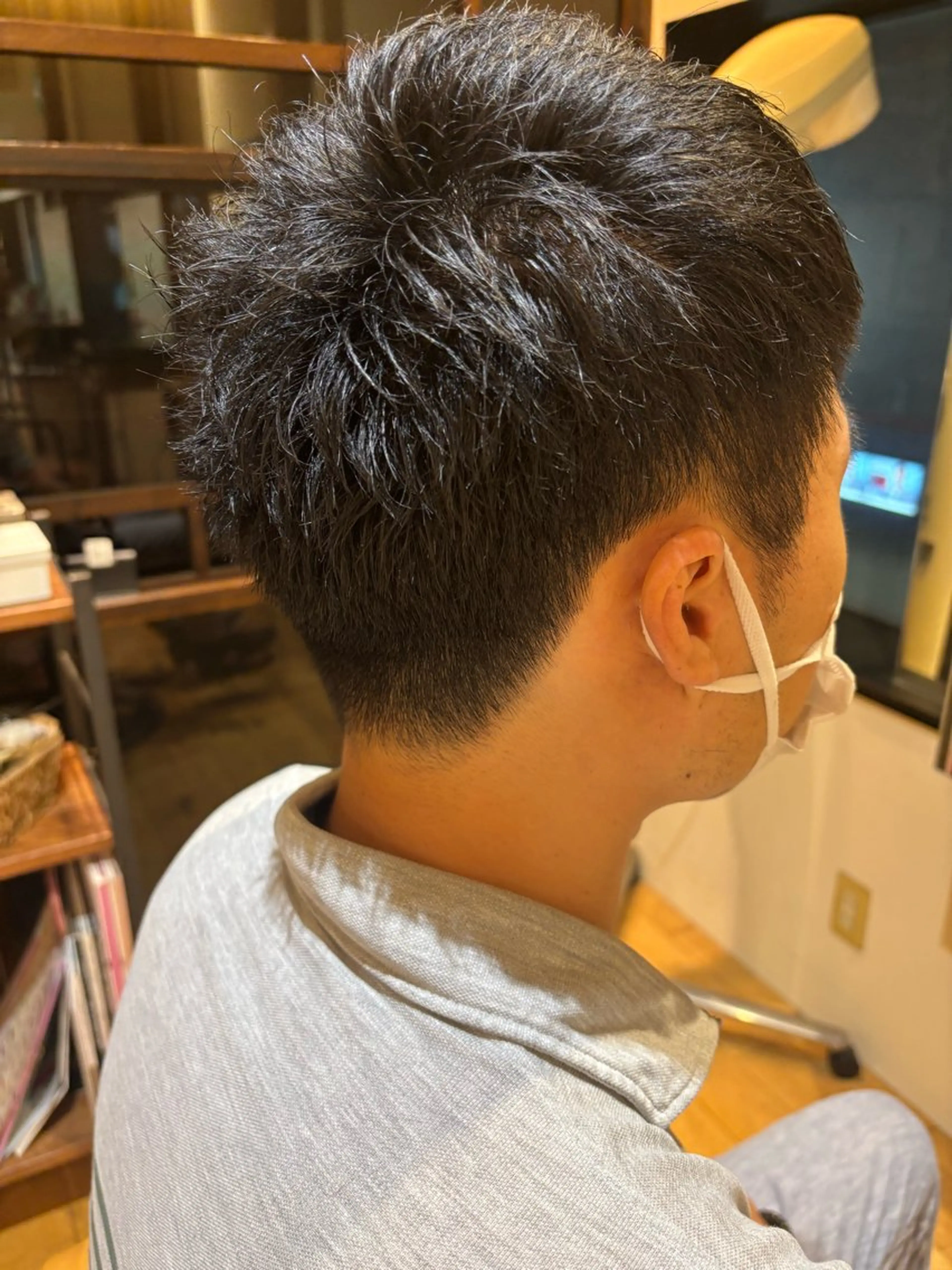 メンズ おもだか　がく /レディースカットのヘアスタイル