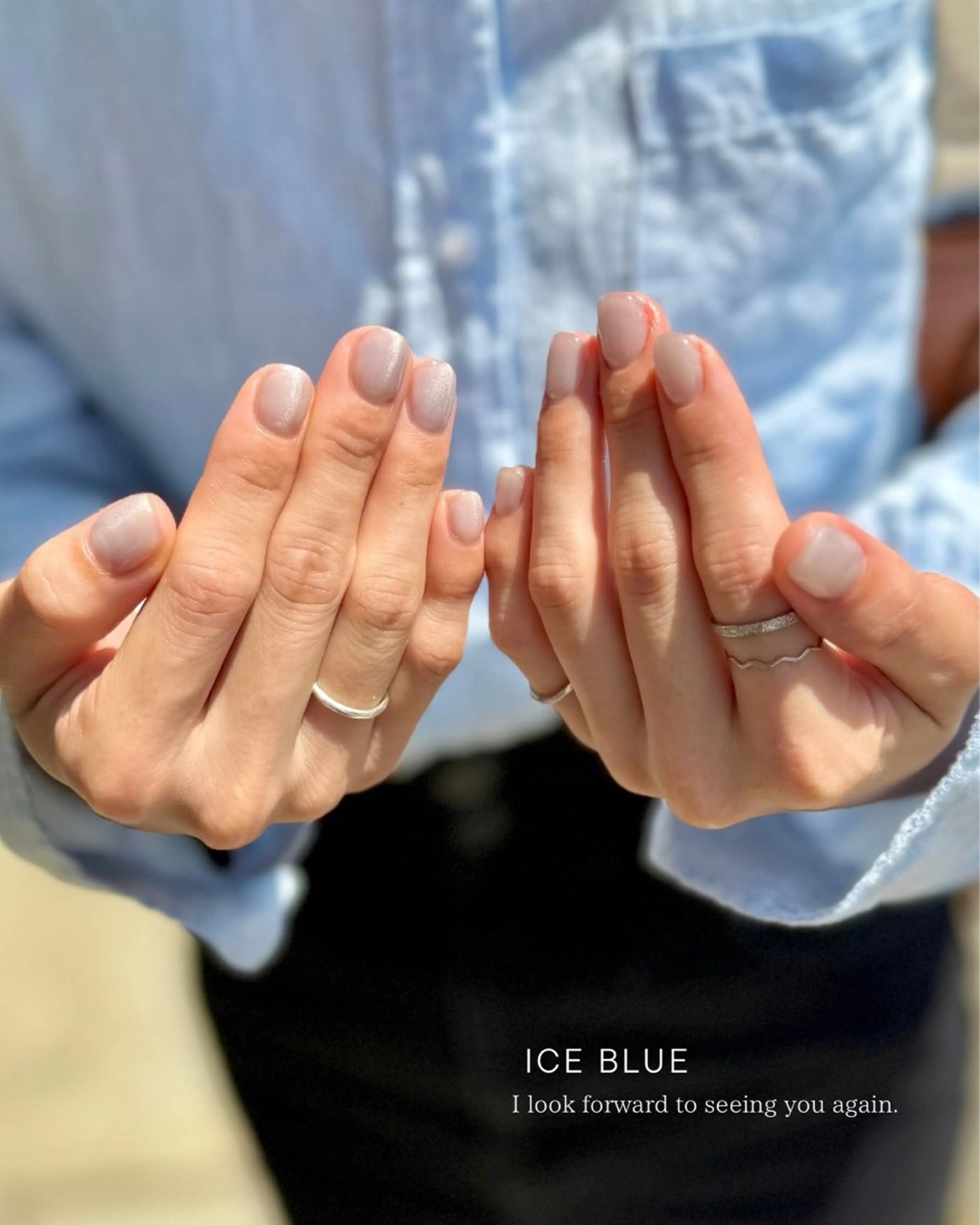 ネイル ジェルネイル グラデーション マグネットネイル ミラーネイル パラジェル Seemly 千田町店所属・フラワーパラジェル 🌸シームリーエミのネイルデザイン