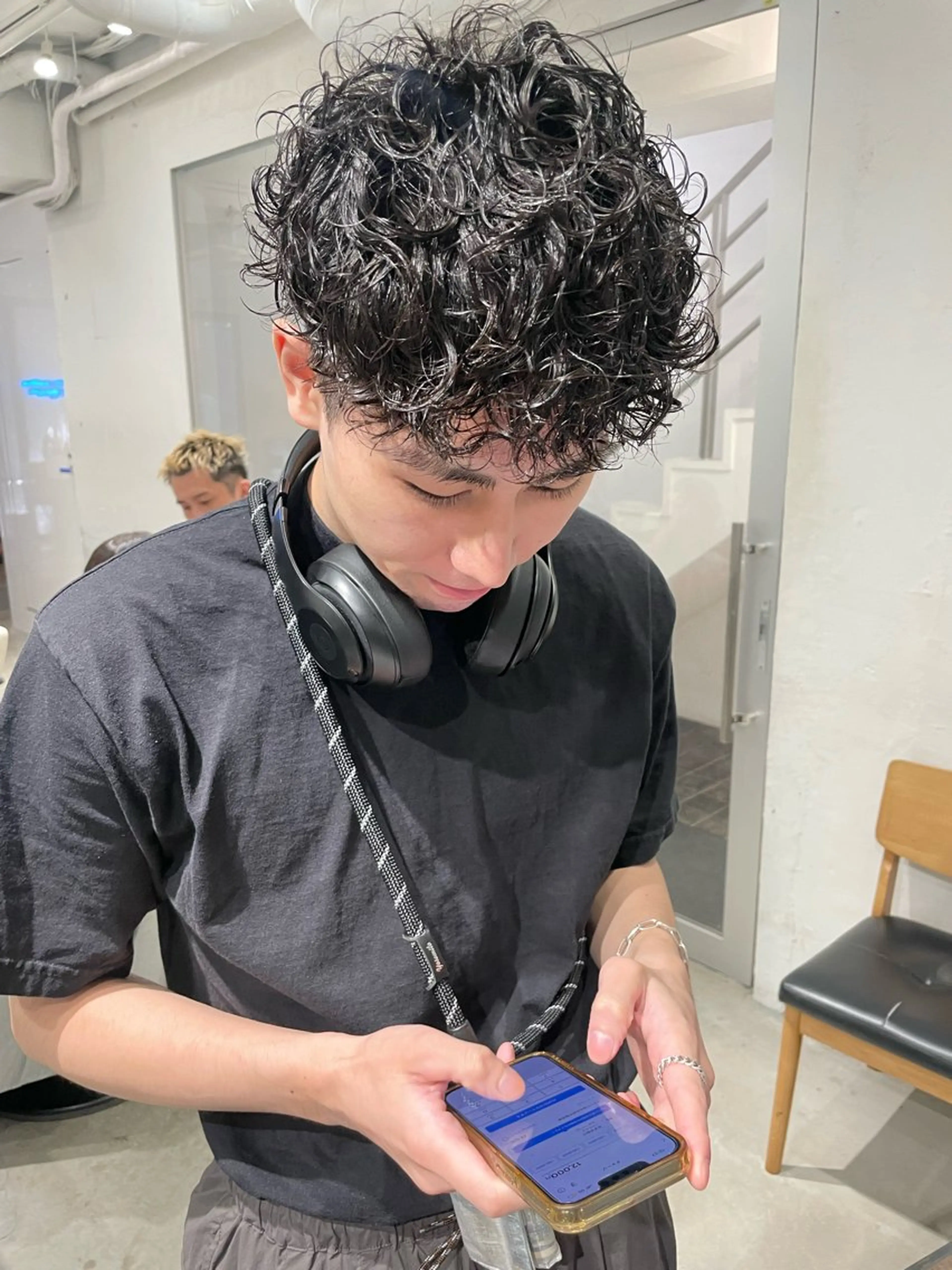 ショート パーマ スパイラルパーマ カット パーマ トリートメント スパイラルパーマ 🌐hina⭐️のヘアスタイル