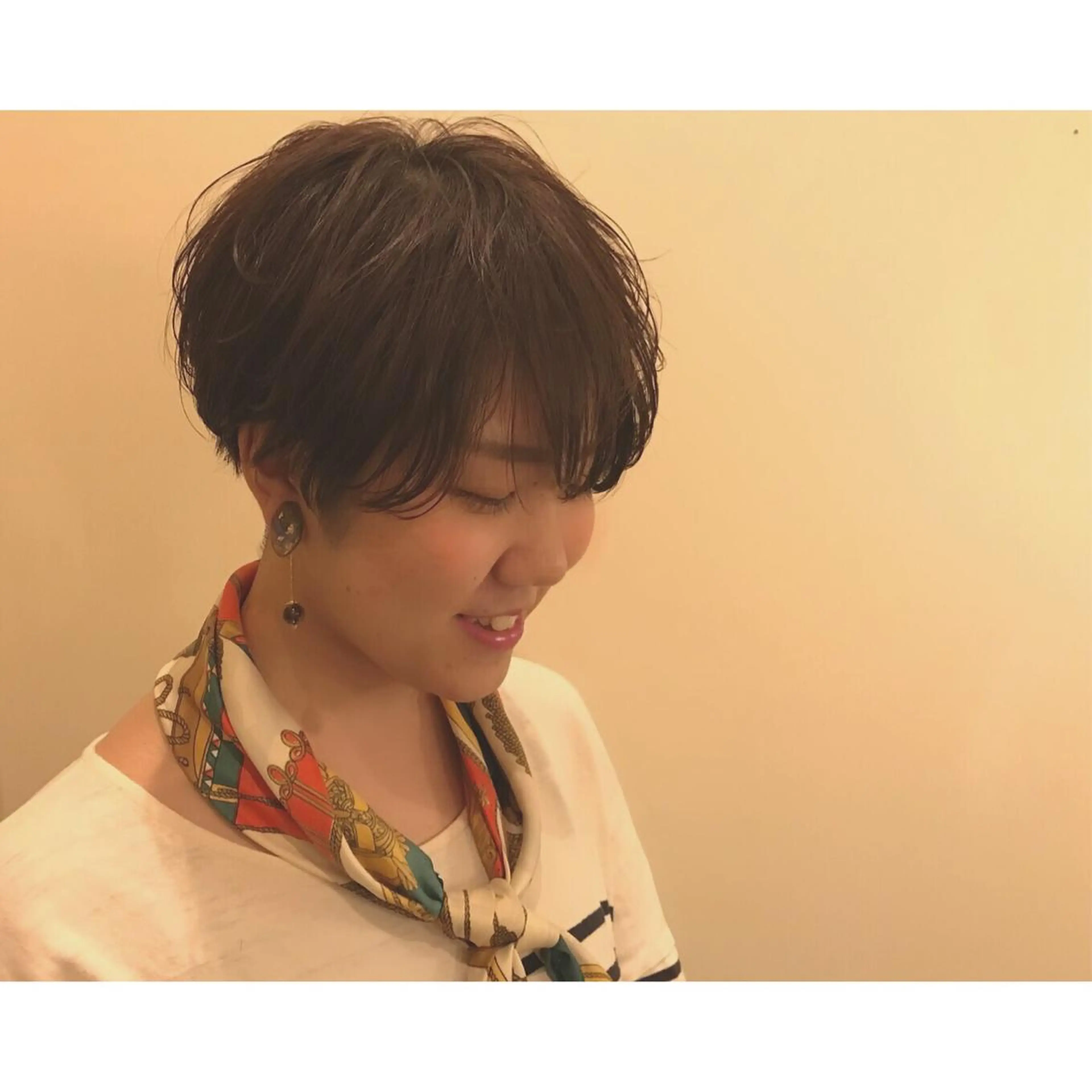 ショート カラー ショートヘア 村岡 夏美のその他イメージ