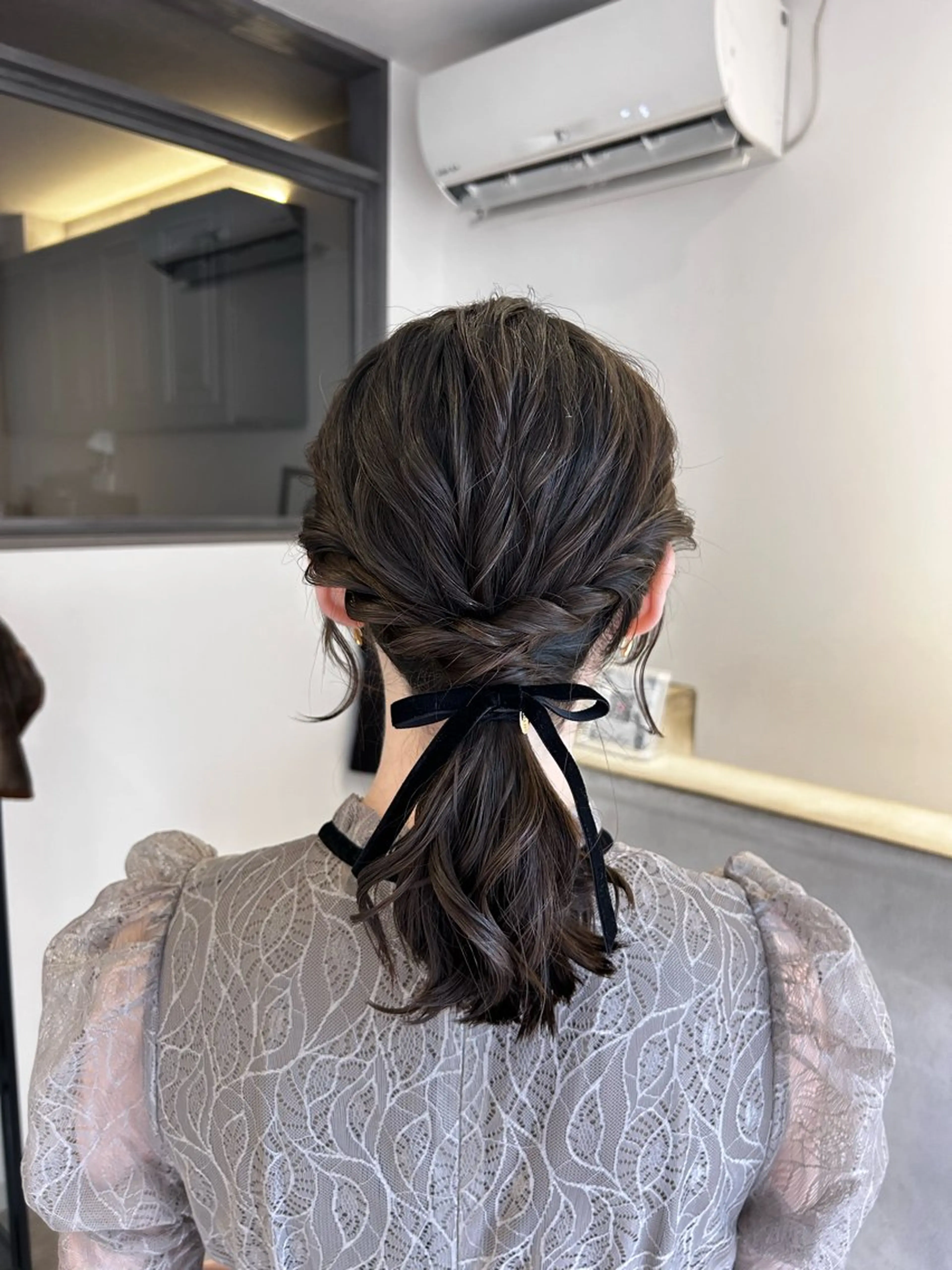 ヘアセットの写真