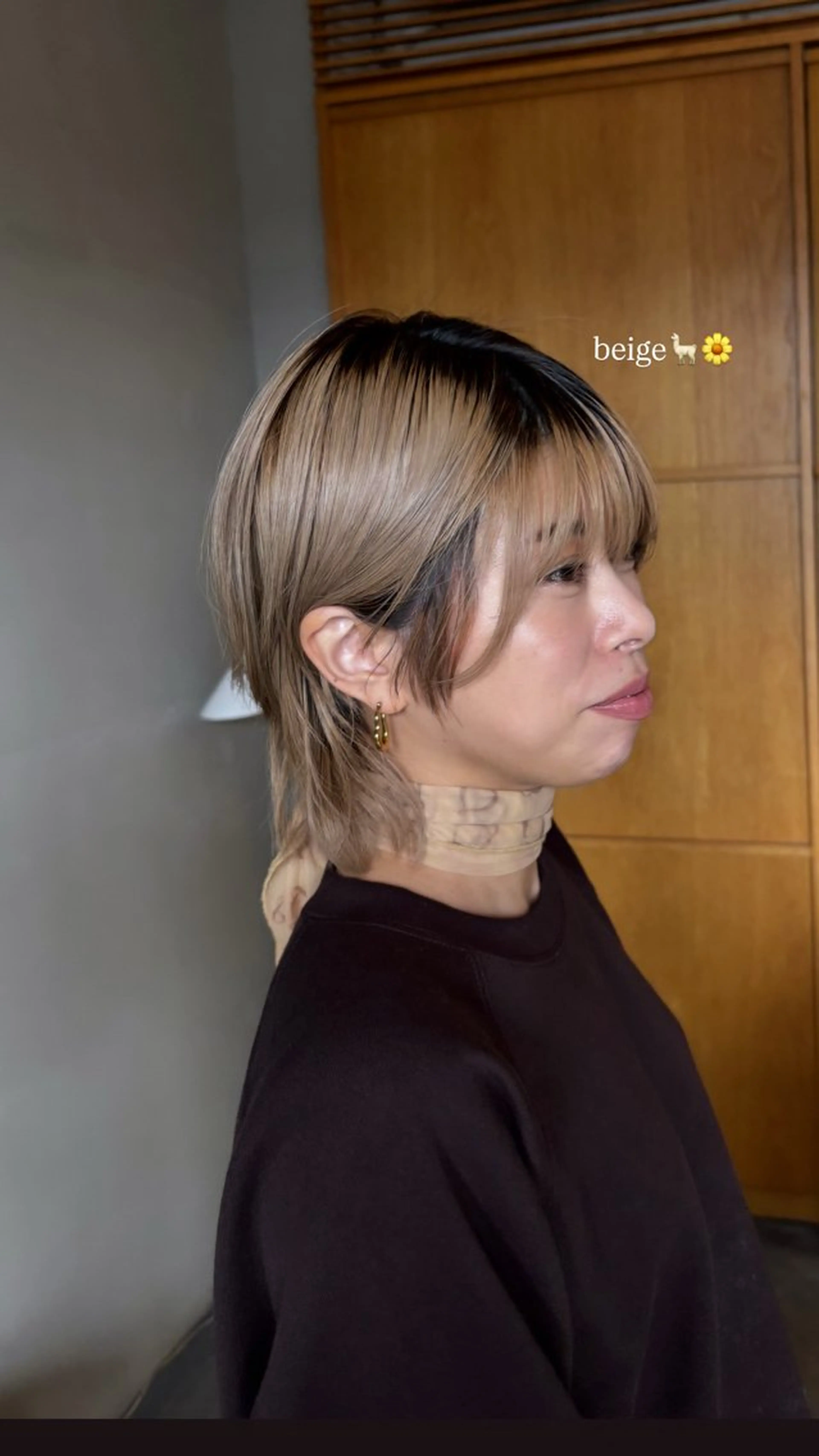 カラー ベージュカラー Takahashi Noa🍊のヘアスタイル
