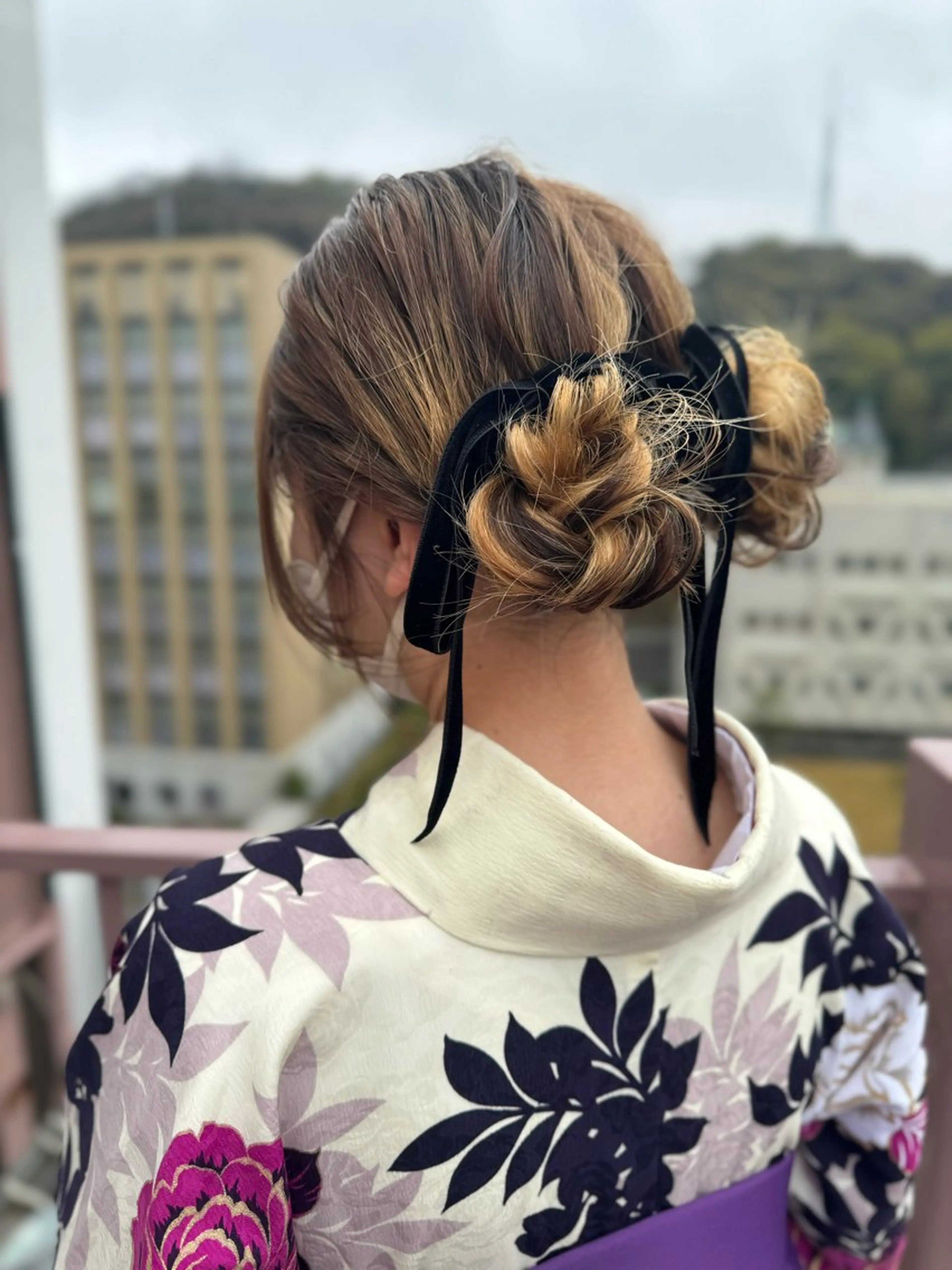 ヘアアレンジ 卒業式のヘアスタイル ヘアセット Viage （ビアージュ）のヘアスタイル